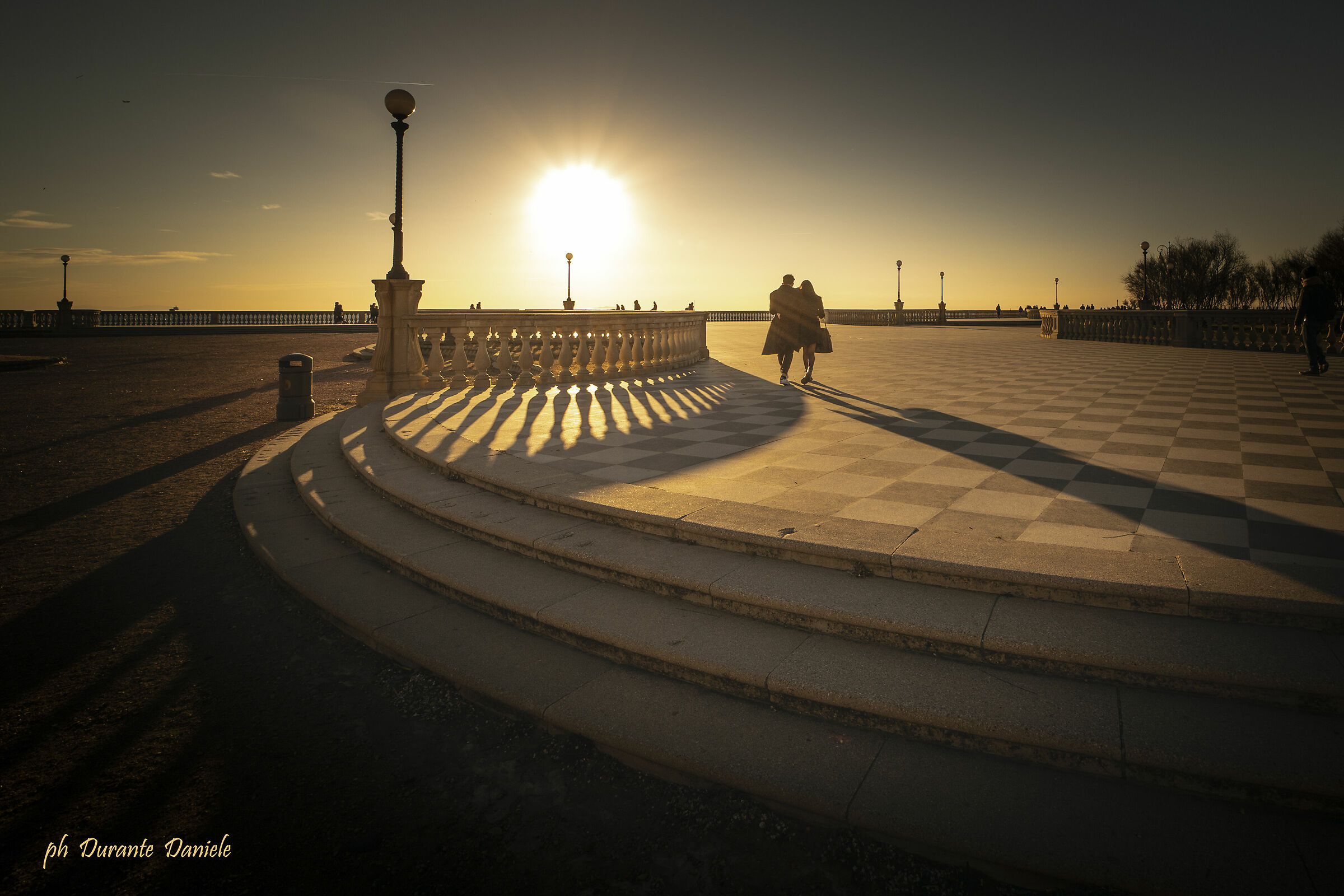 tramonto in terrazza