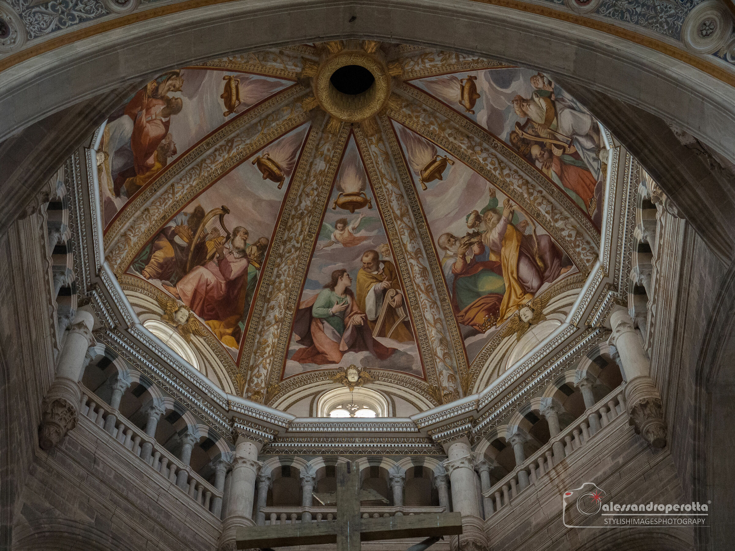 Cupola Certosa delle Grazie Pavia
