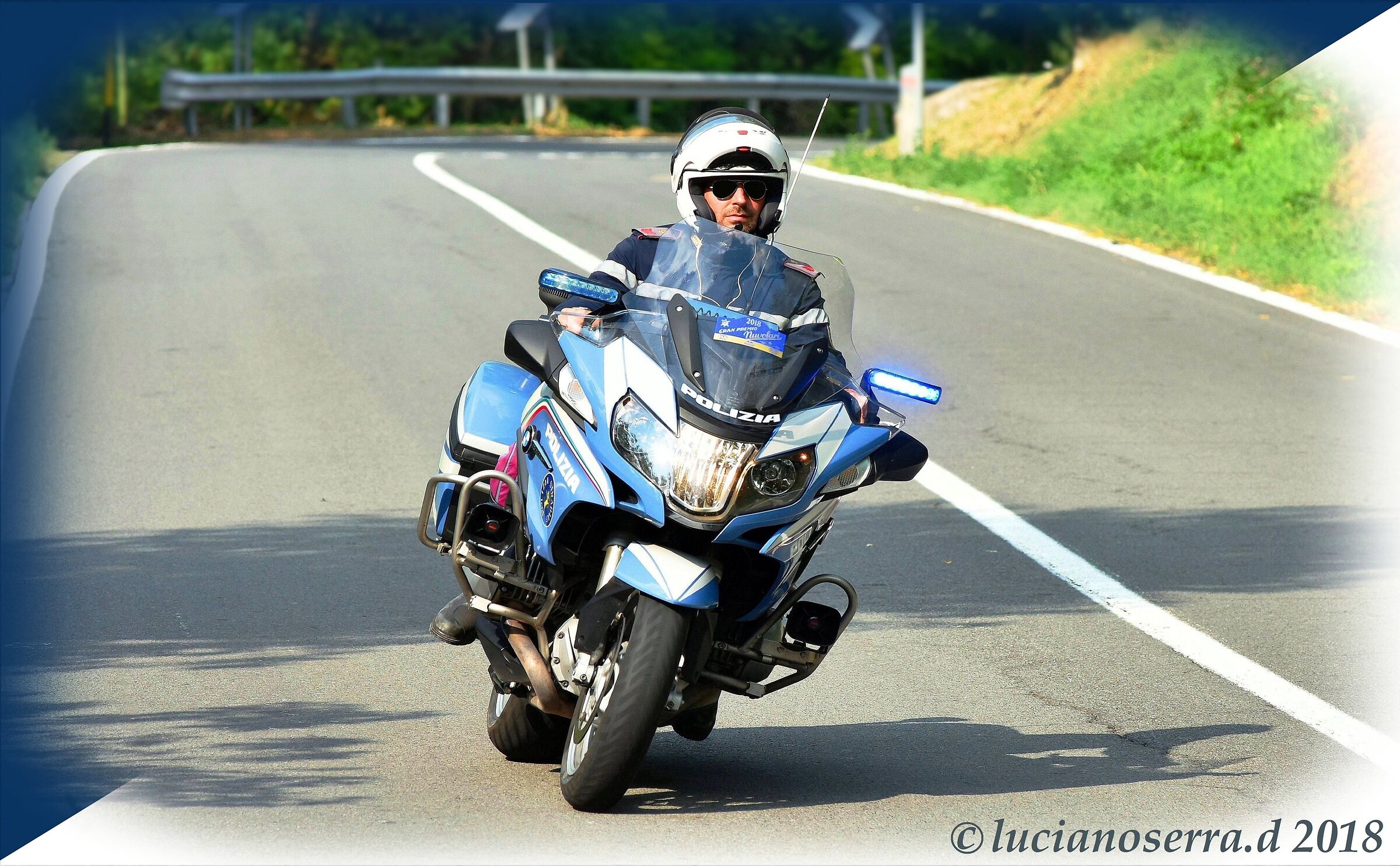 L'insostituibile scorta della Polizia Stradale