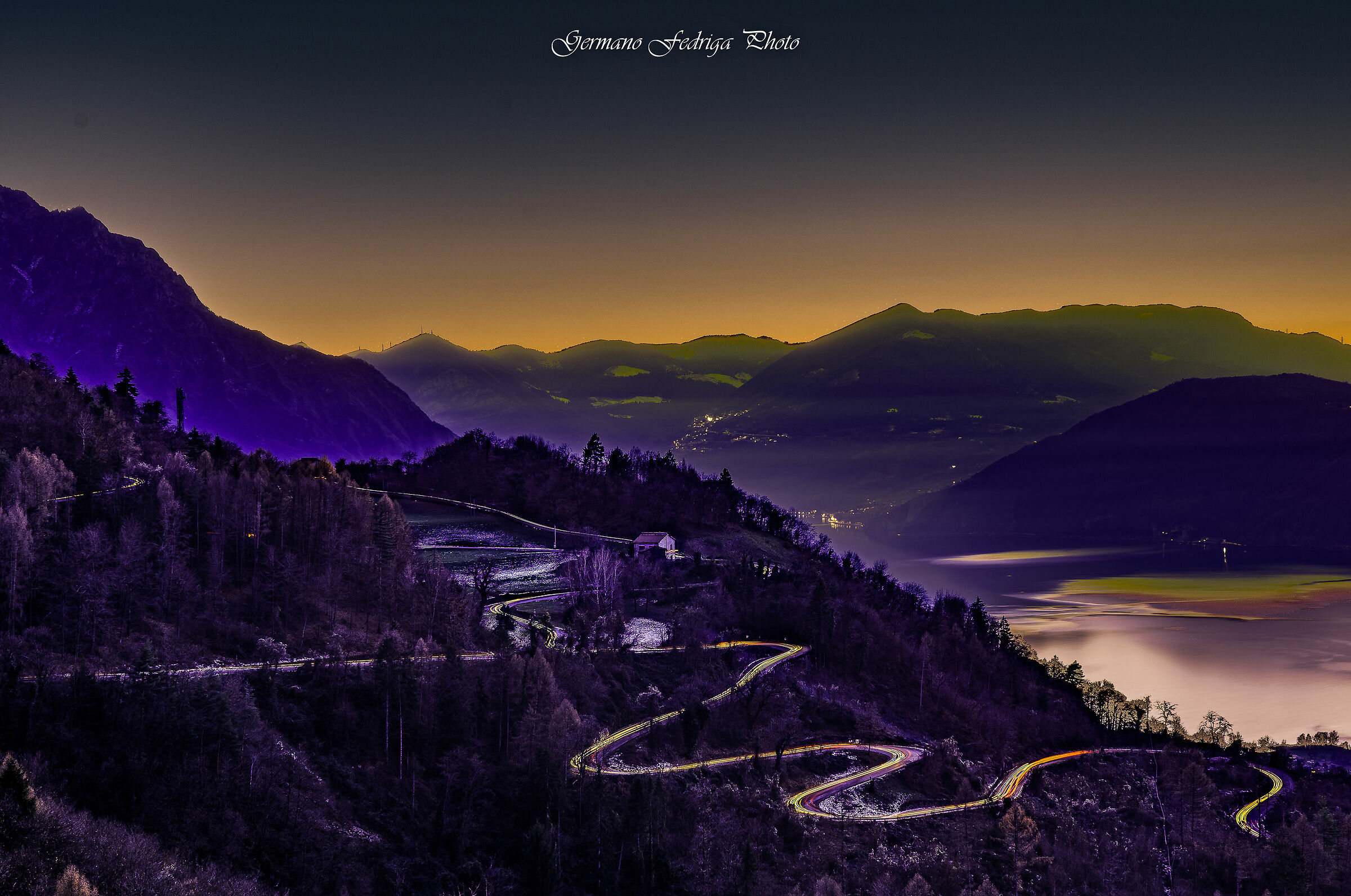 La strada per Val Palot