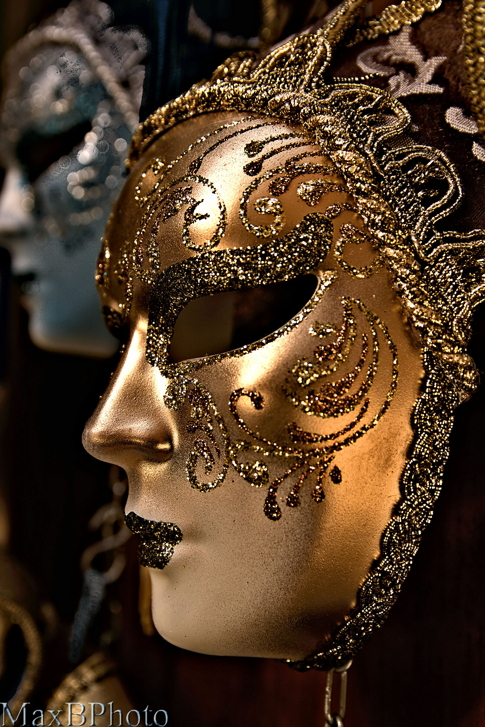 Masks in San Gimignano