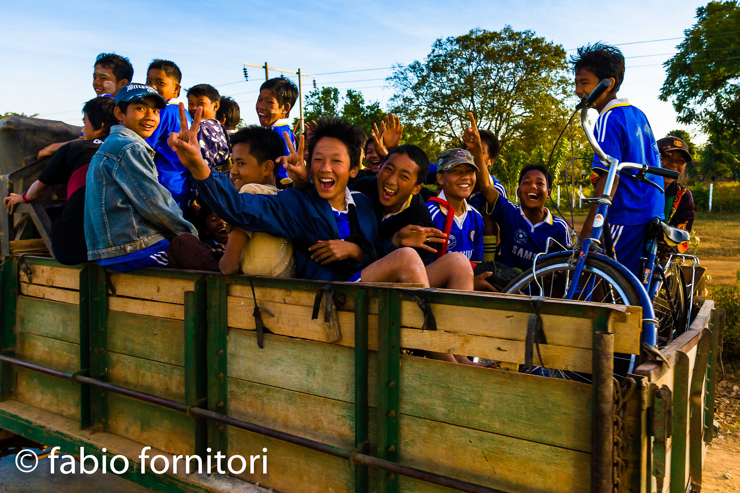 Burma by Bus , Boys , Myanmar, 2009