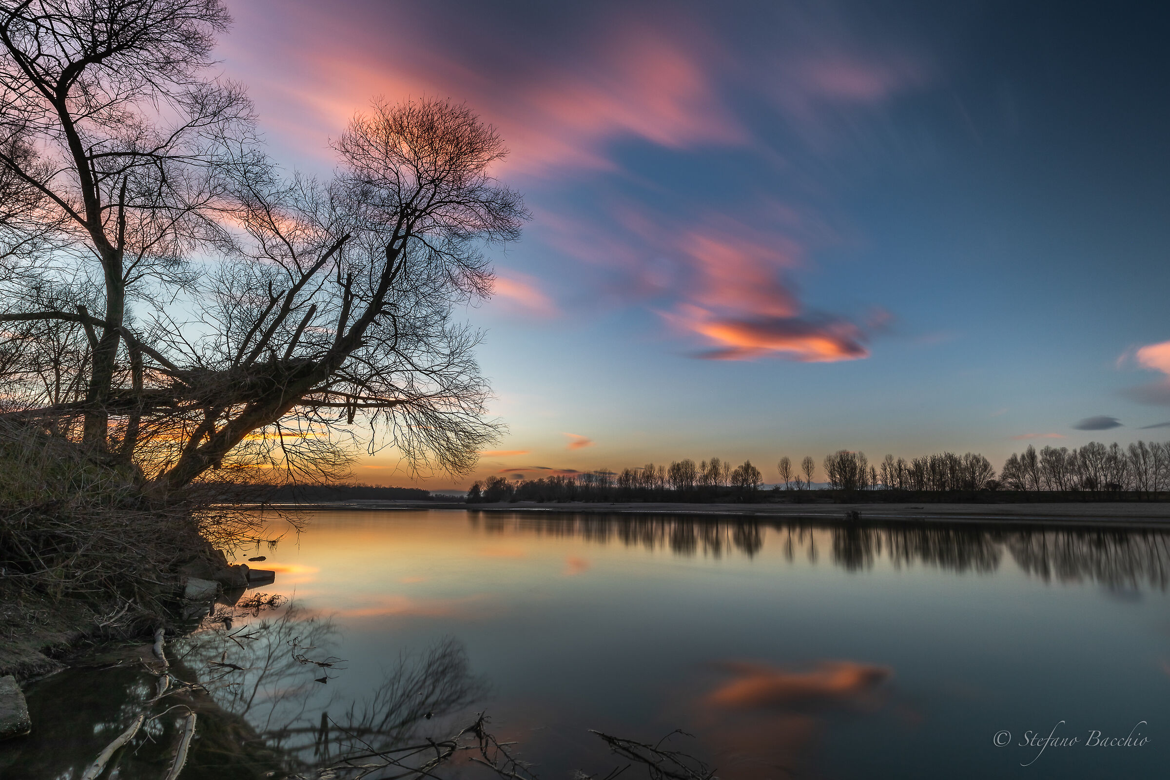 On the banks of the Po