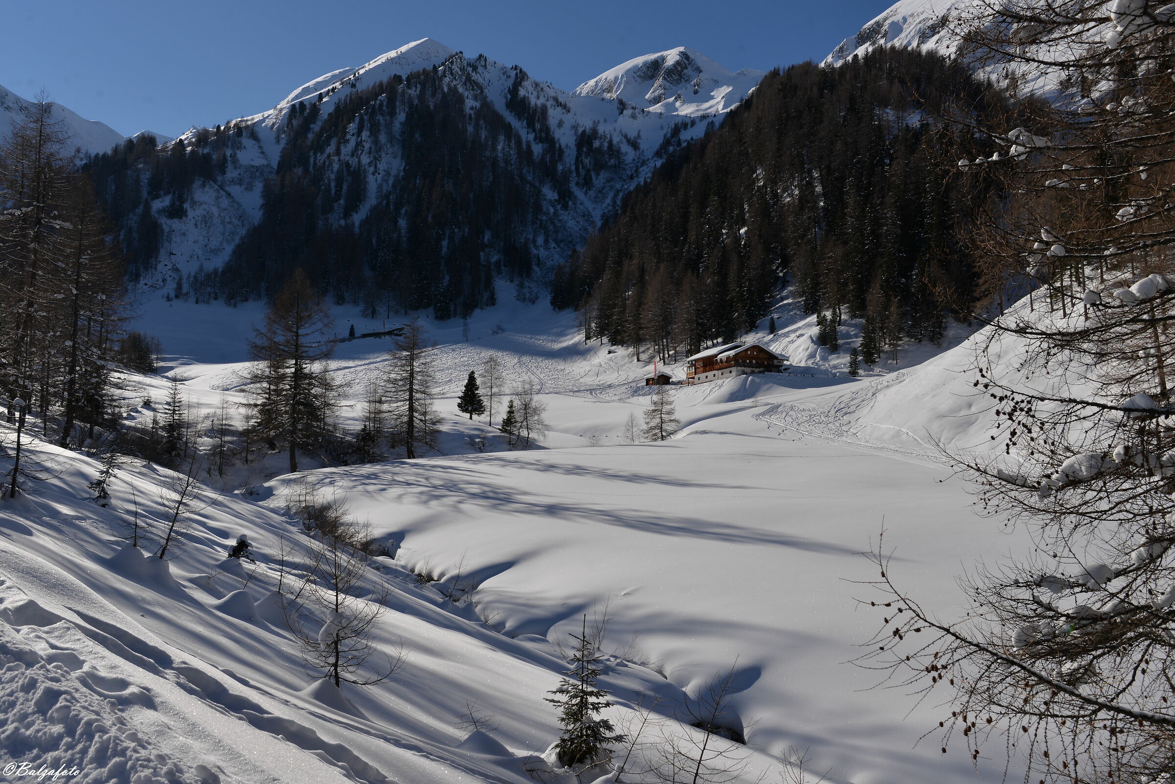 Rio Bianco towards Malga Pircheralm