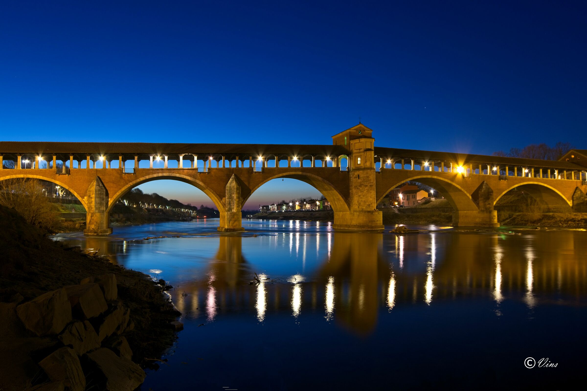 ponte coperto di pavia