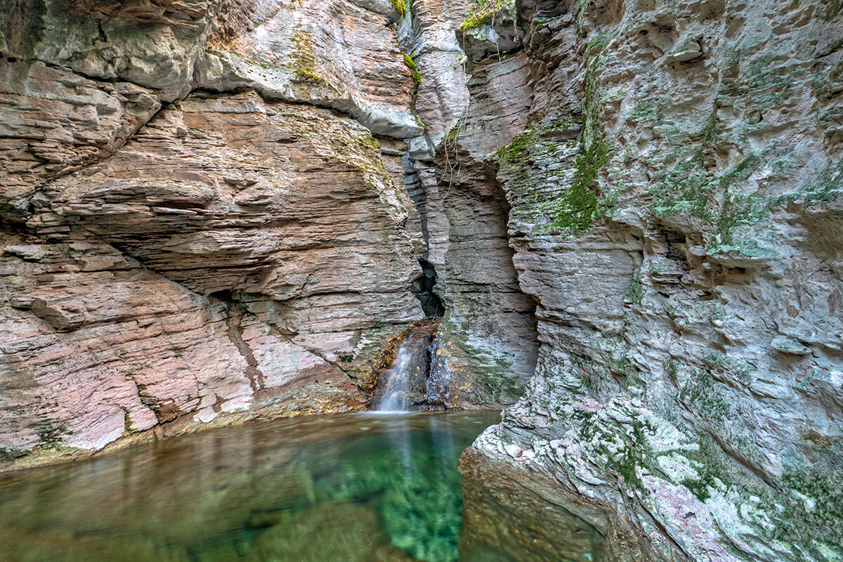 In the cavern of the Canyon