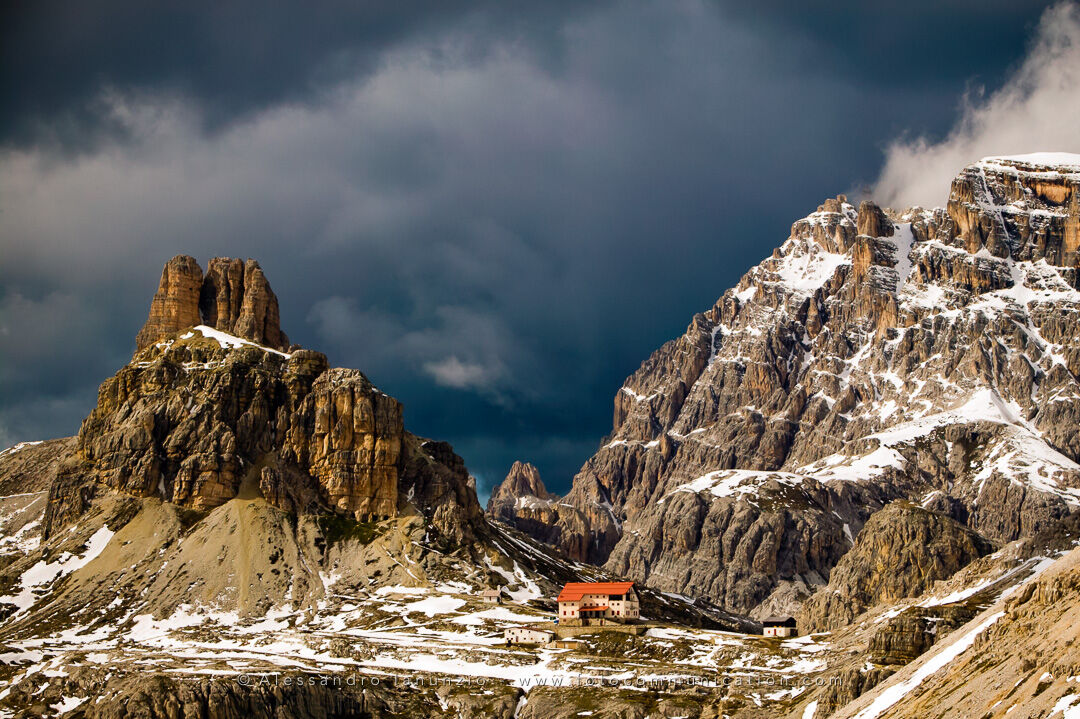 La Tempesta. Dolomiti.