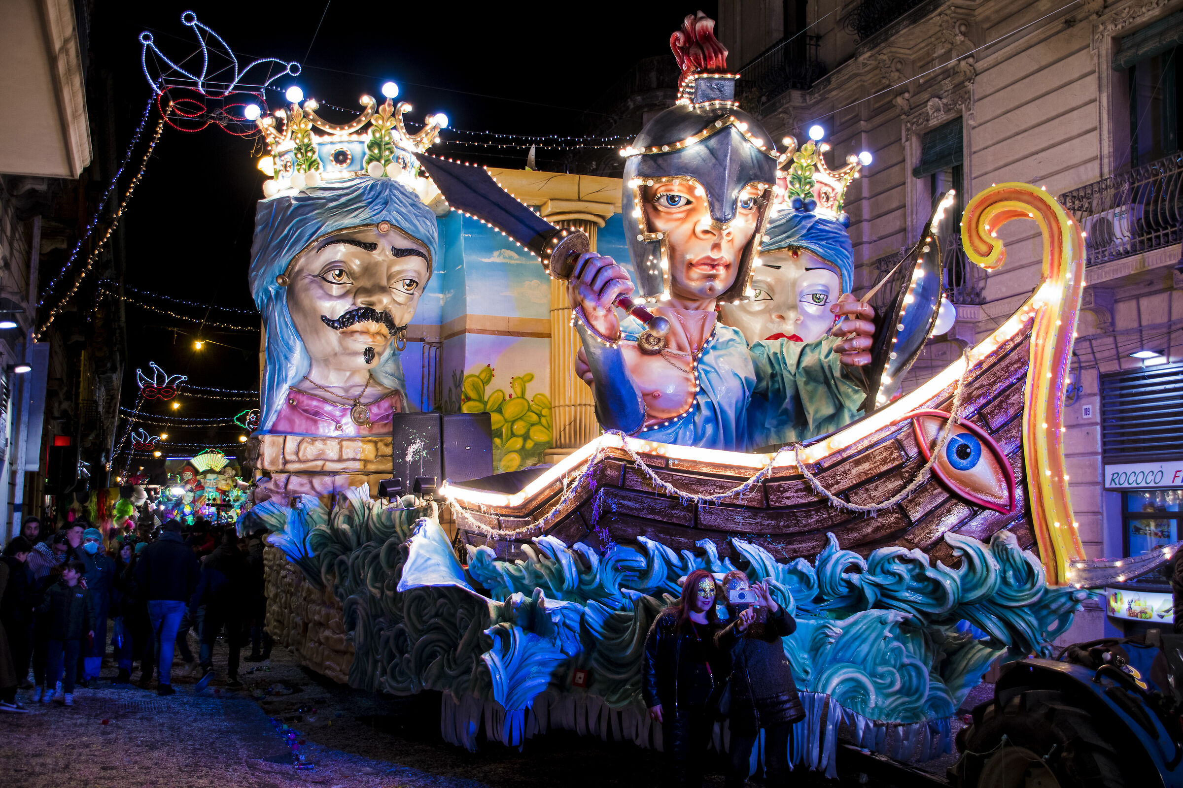 Carro maschere Acireale 2019