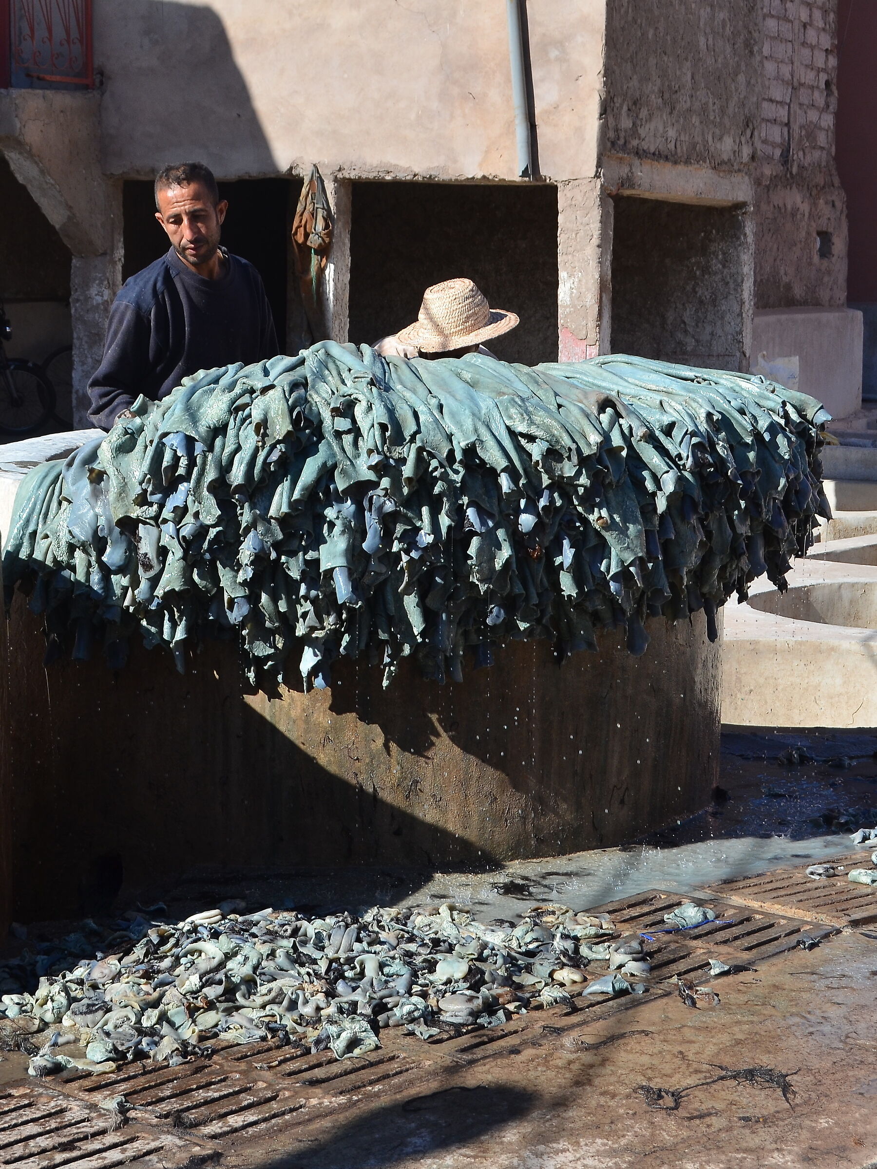 Hard work Conceria a Marrakech