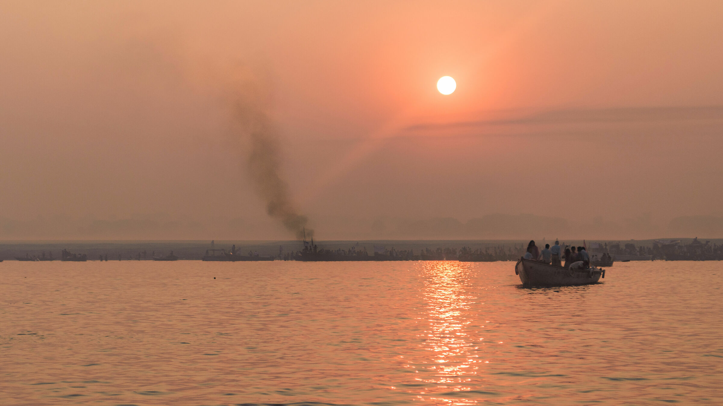 Sunrise on the Ganges