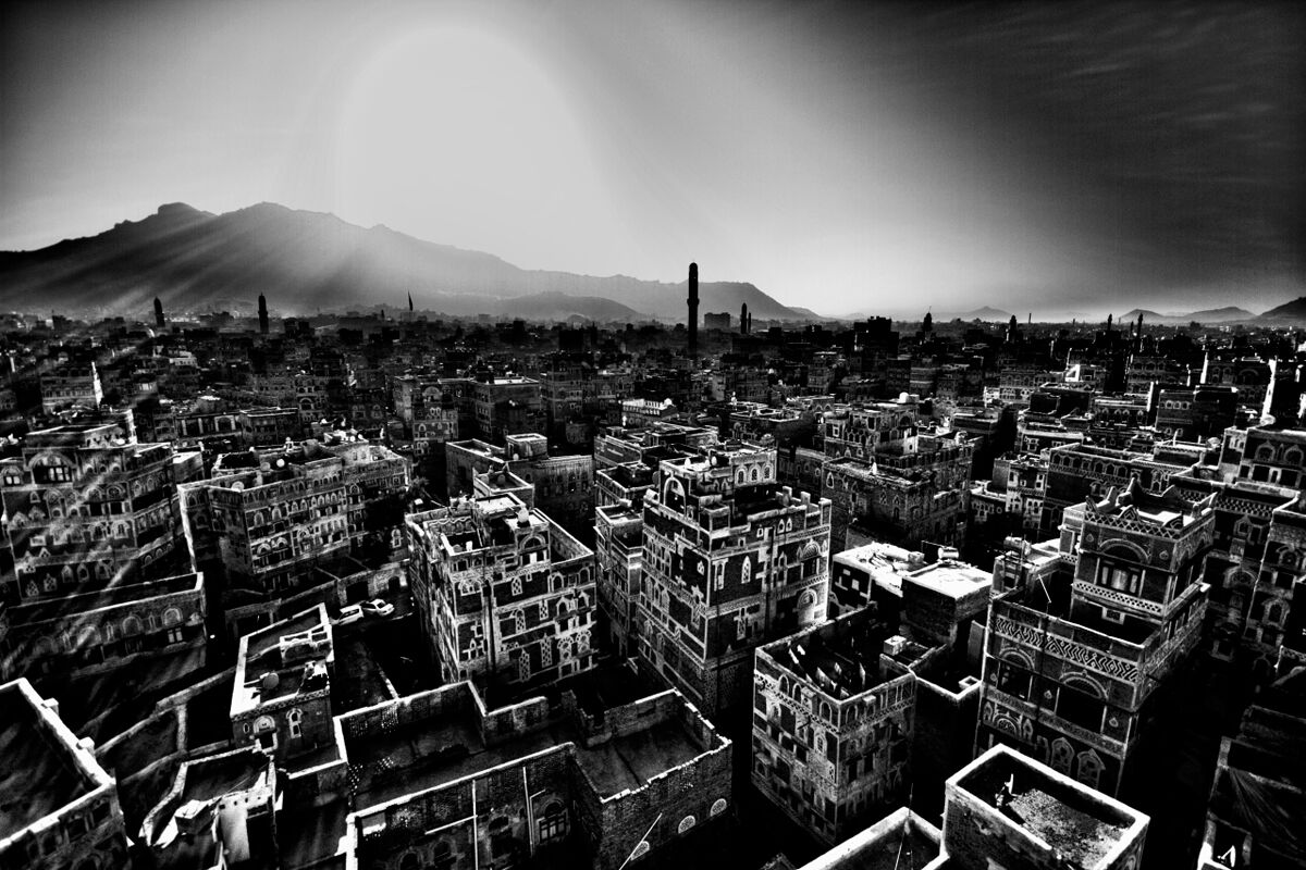 Sunrise in Sana'a