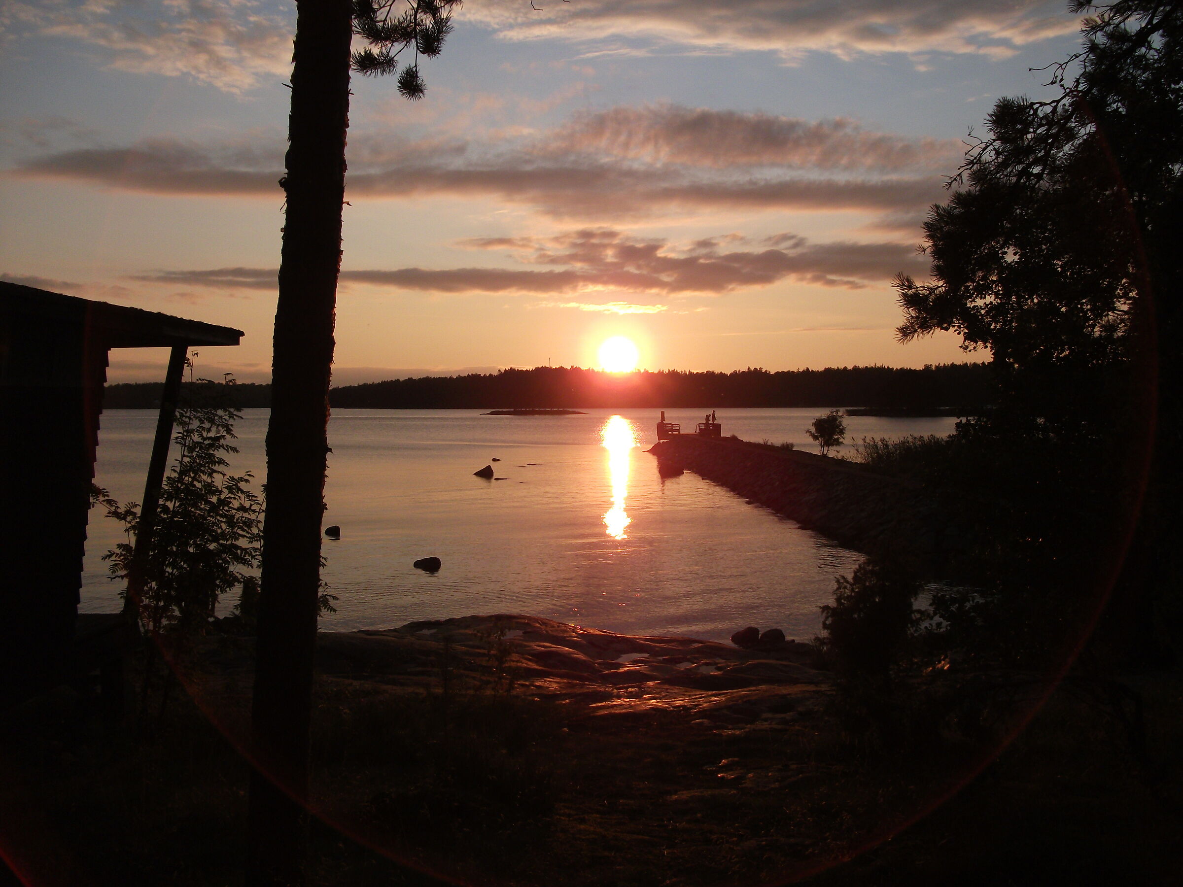 Tramonto sul Mar Baltico