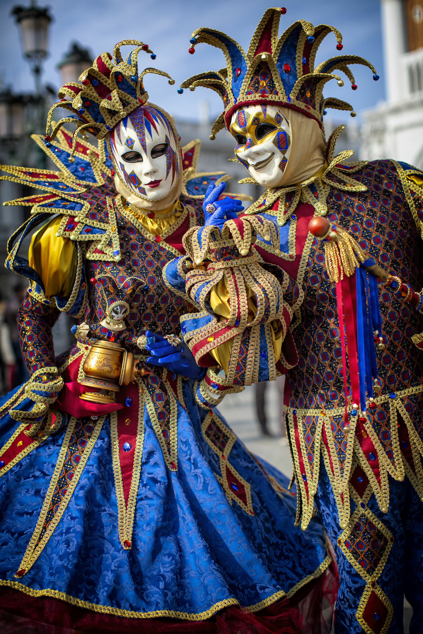 Masks at the Carnival of Venice 2019