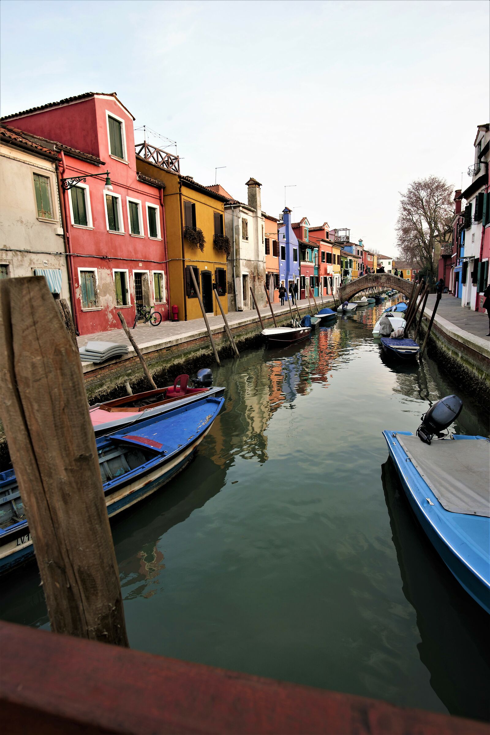 sul far della sera nella laguna...