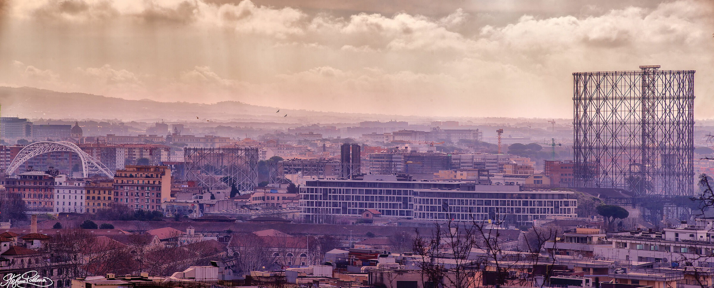 Between the morning Bruma...