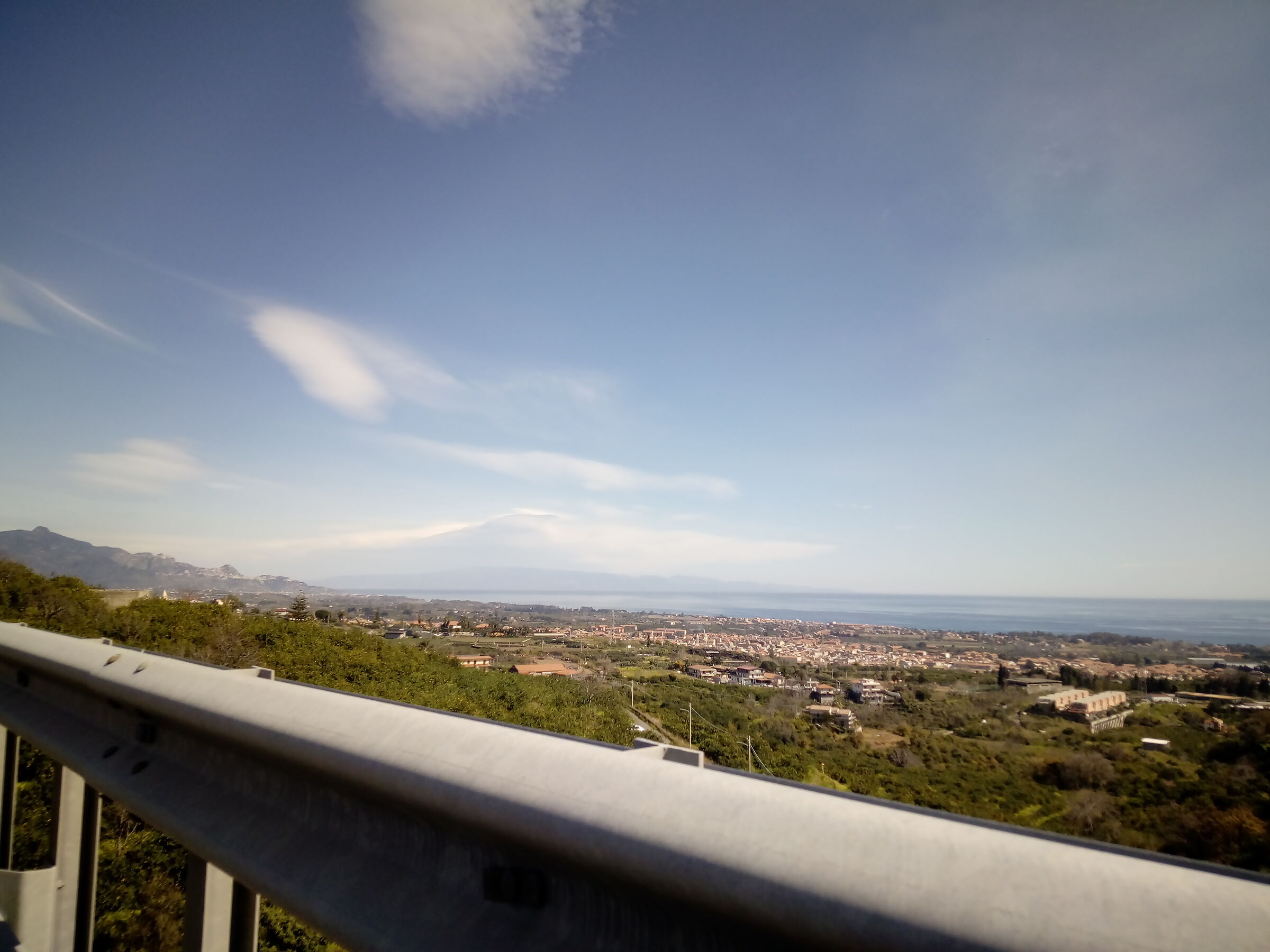 Fata Morgana on the Strait of Messina
