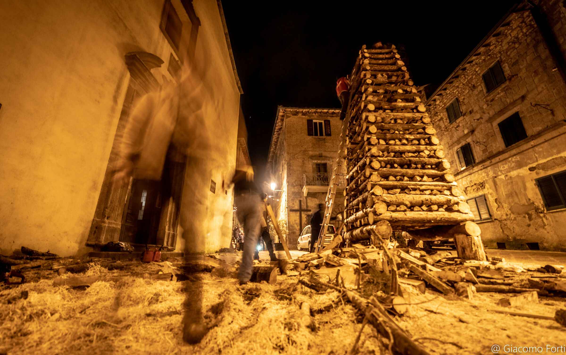 Fiaccole-Abbadia San Salvatore