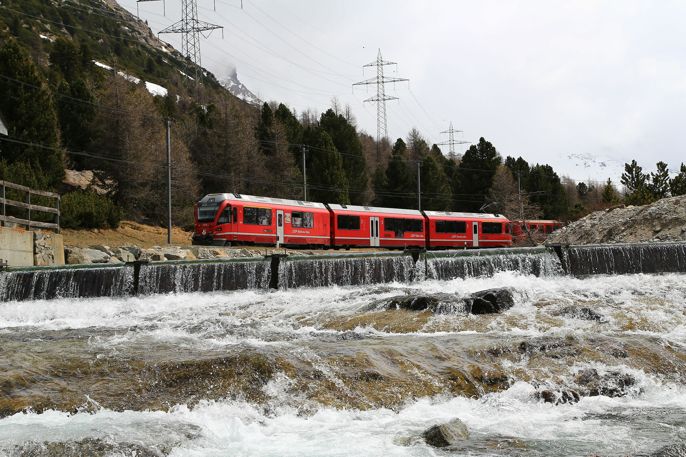 Red Train of the Bernina