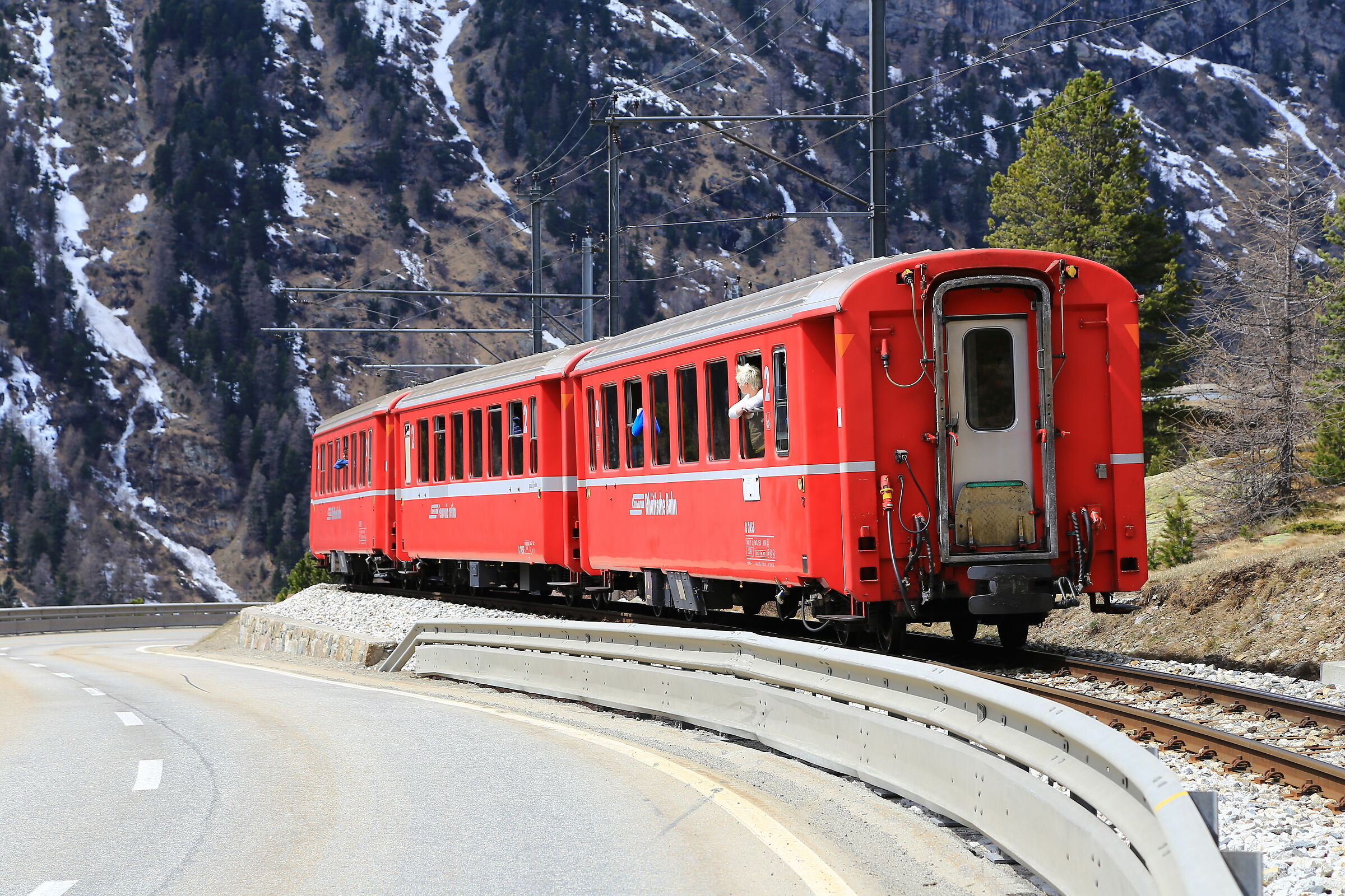 Red Train of the Bernina