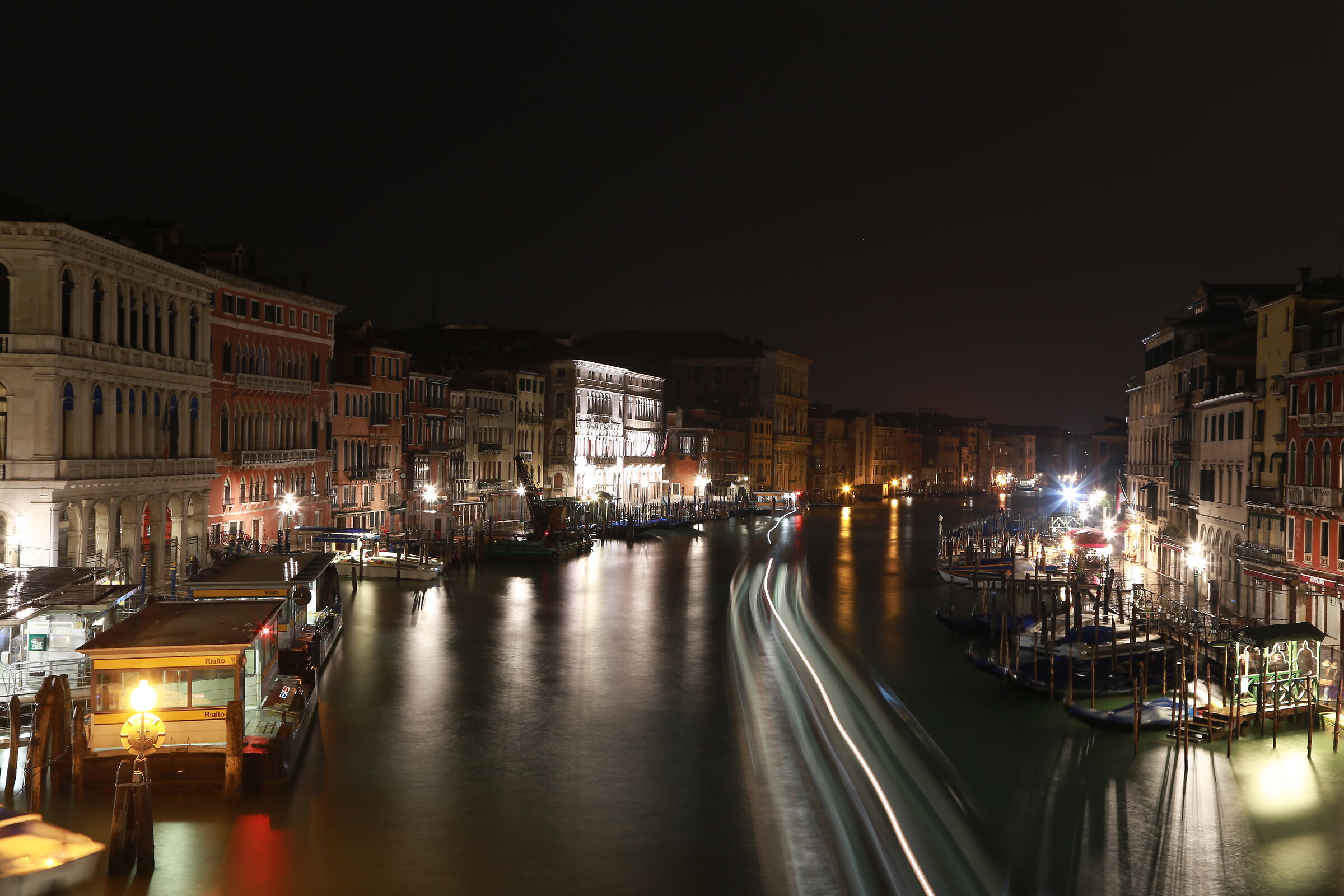 Venice at night