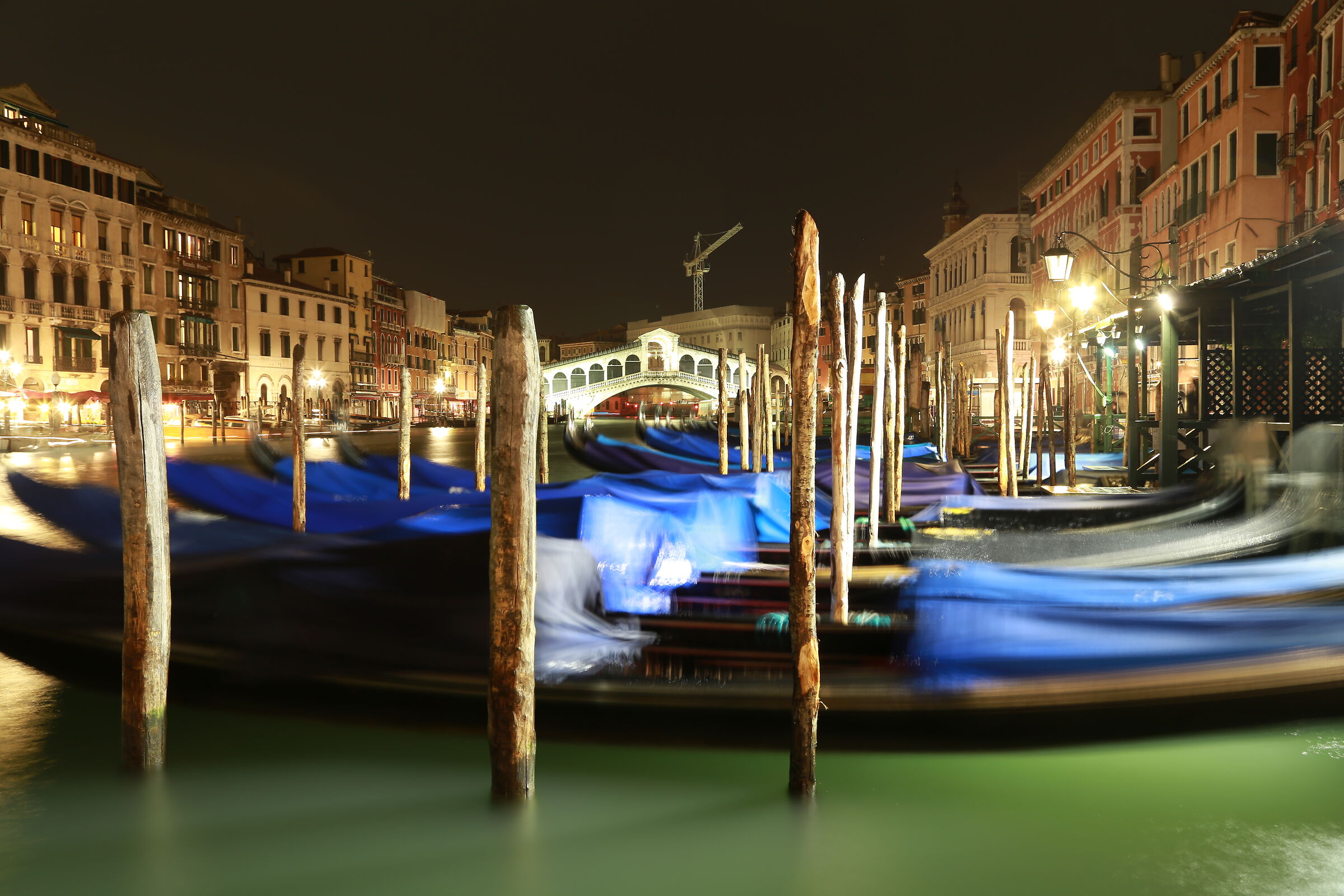 Venice at night