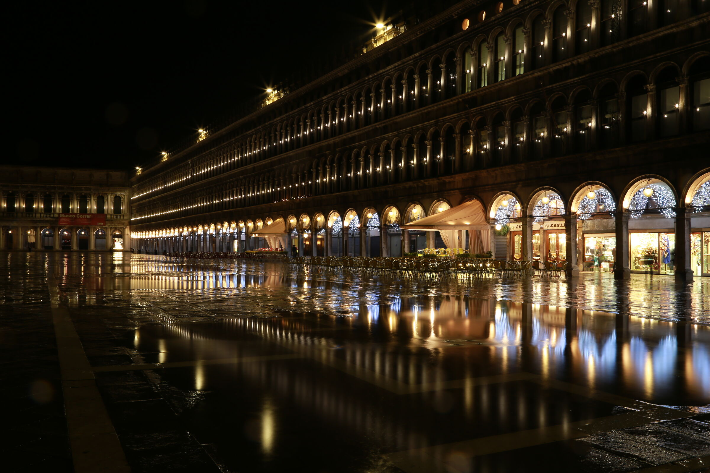 Venice at night
