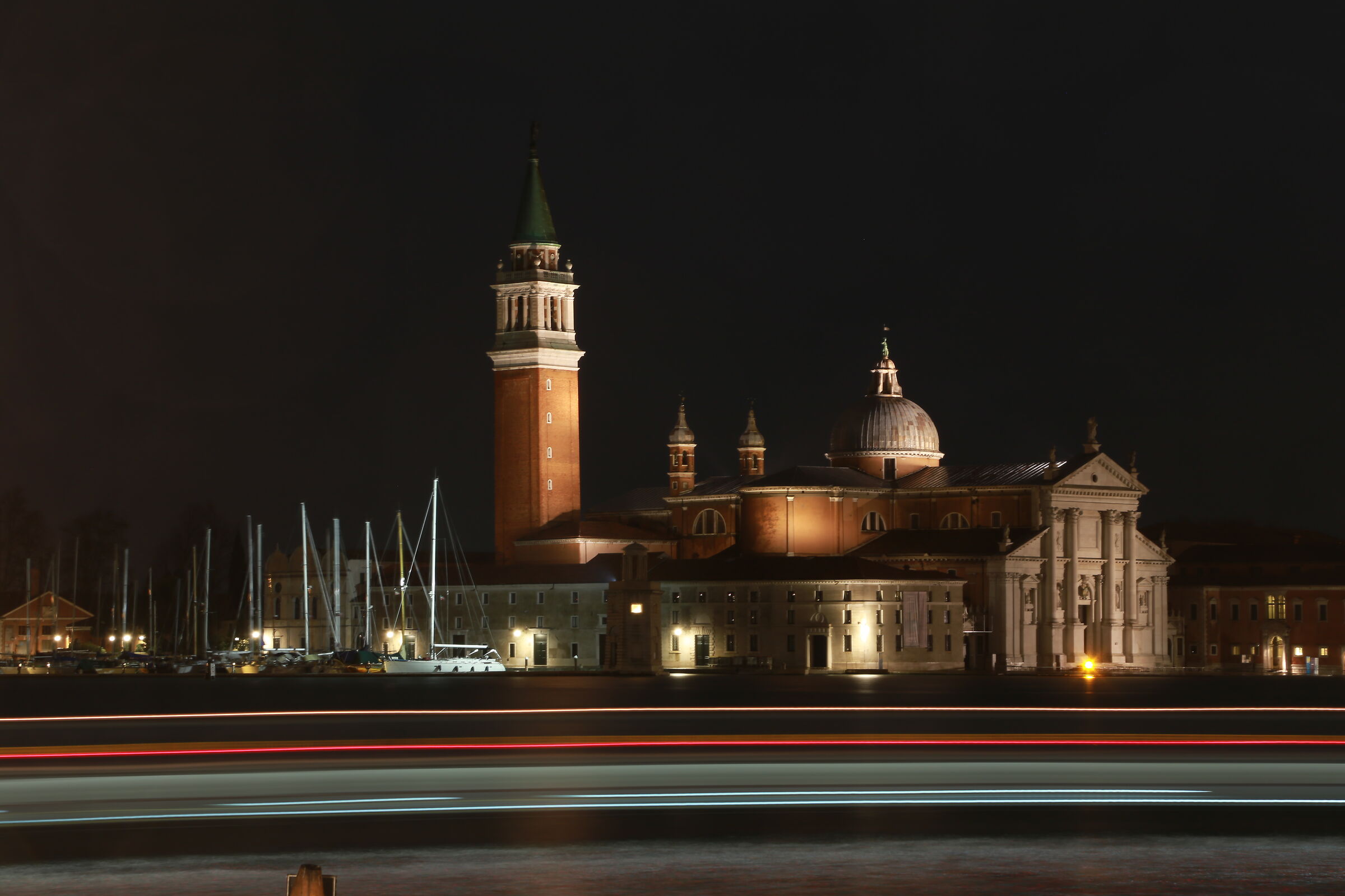 Venice at night