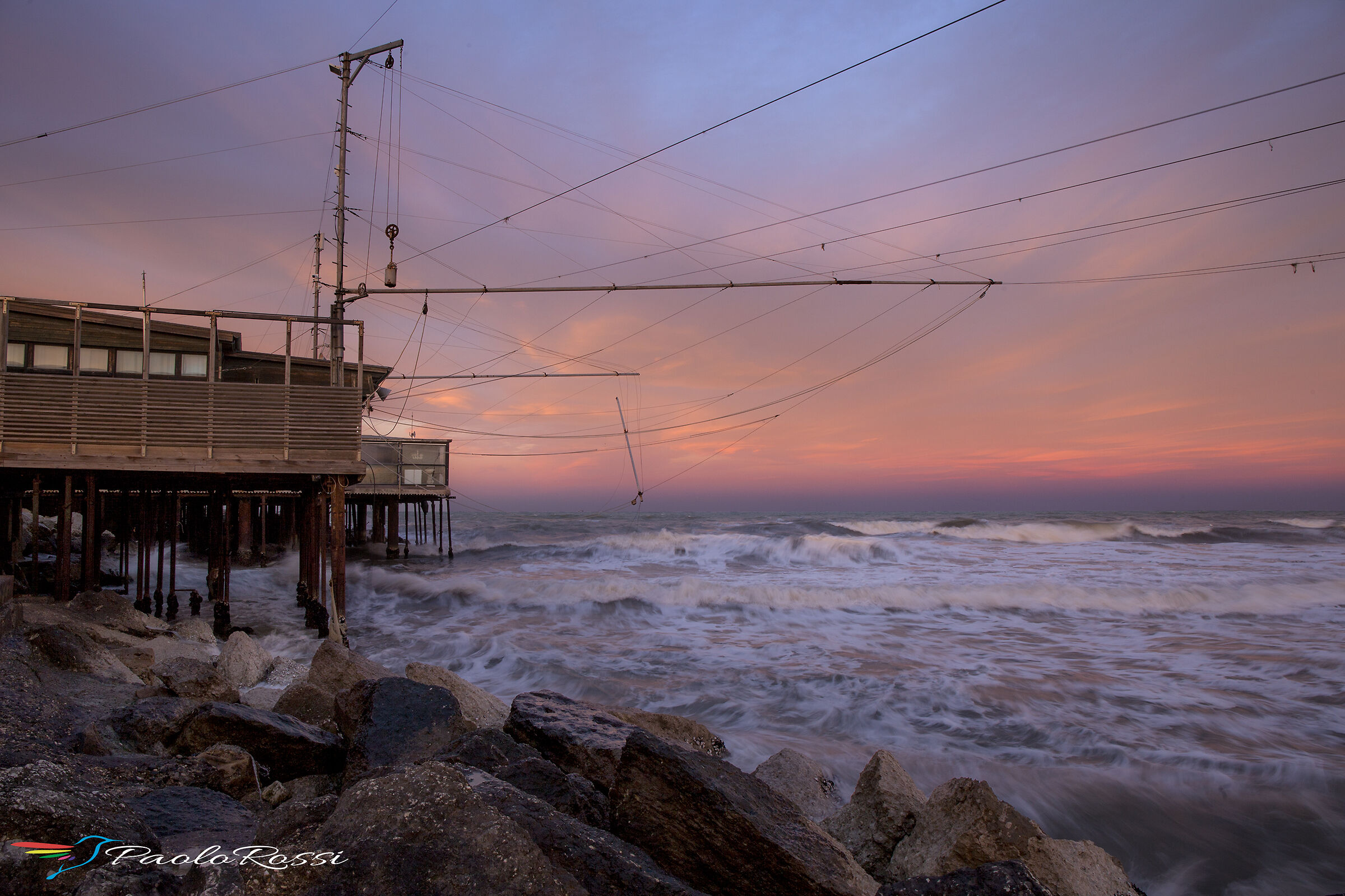 Tramonto sul porto...