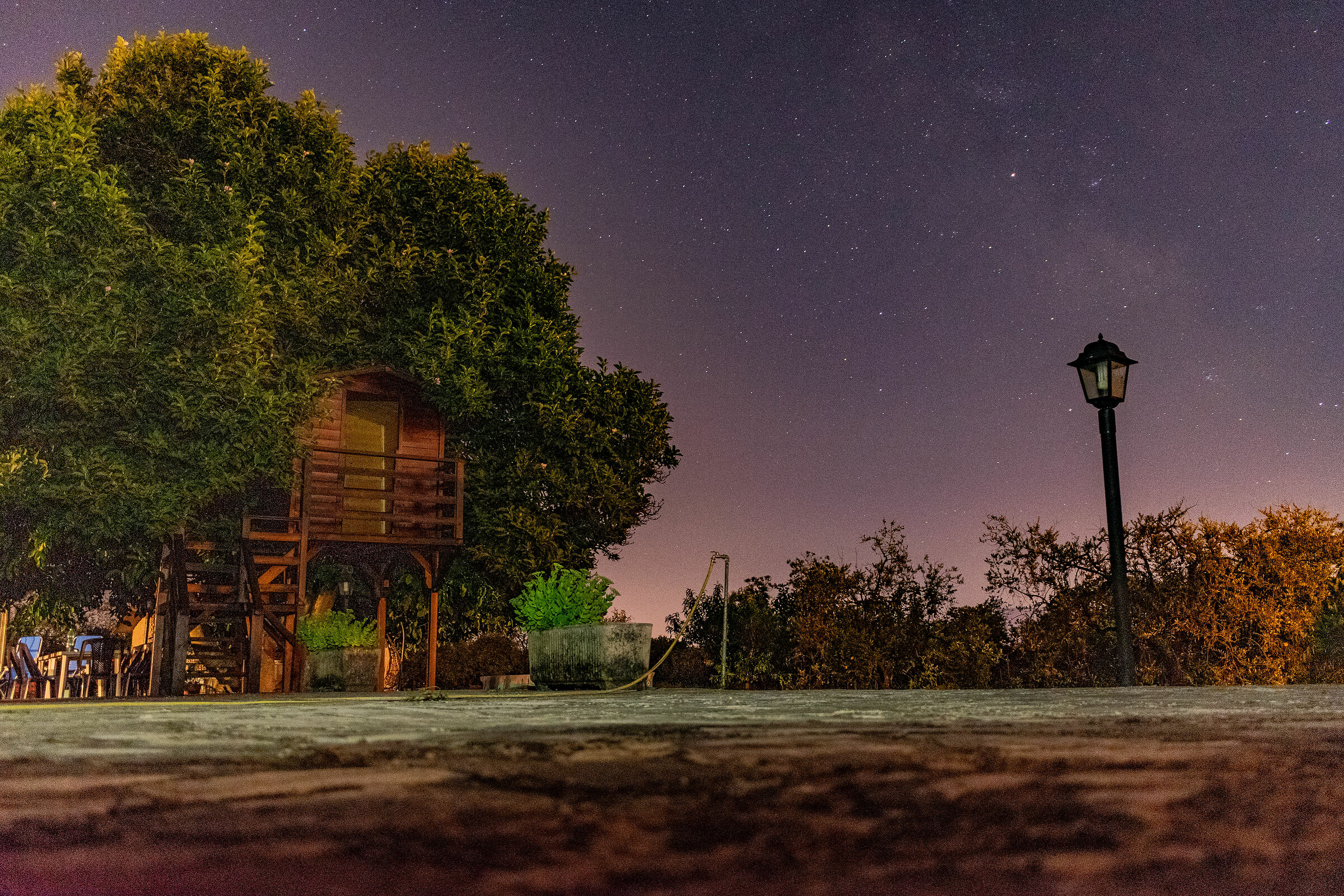 La casetta sotto le stelle