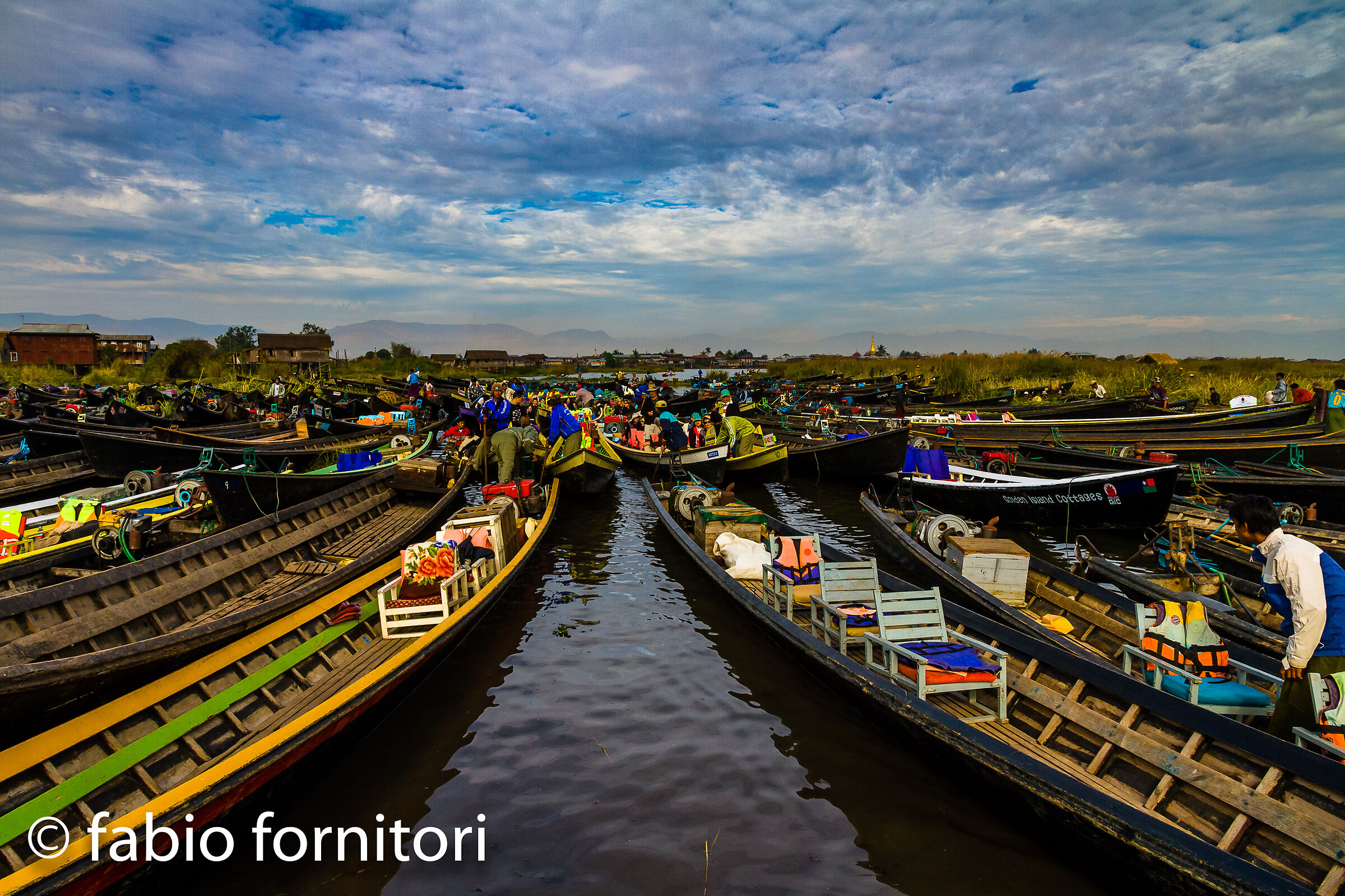 Burma by Boat , Inle Lake market , Myanmar, 2009