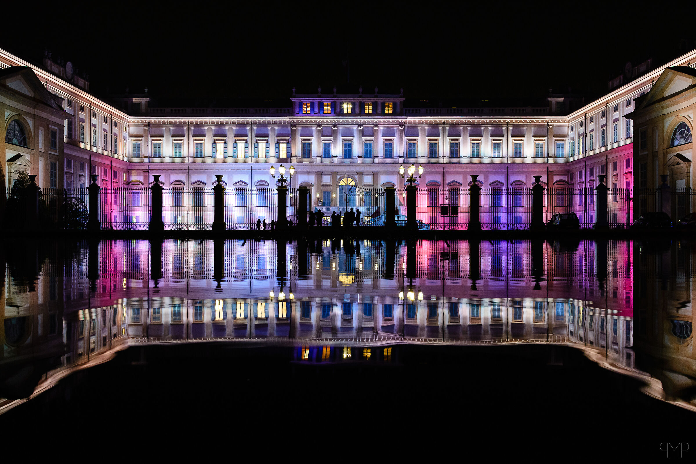 Villa Reale at Night