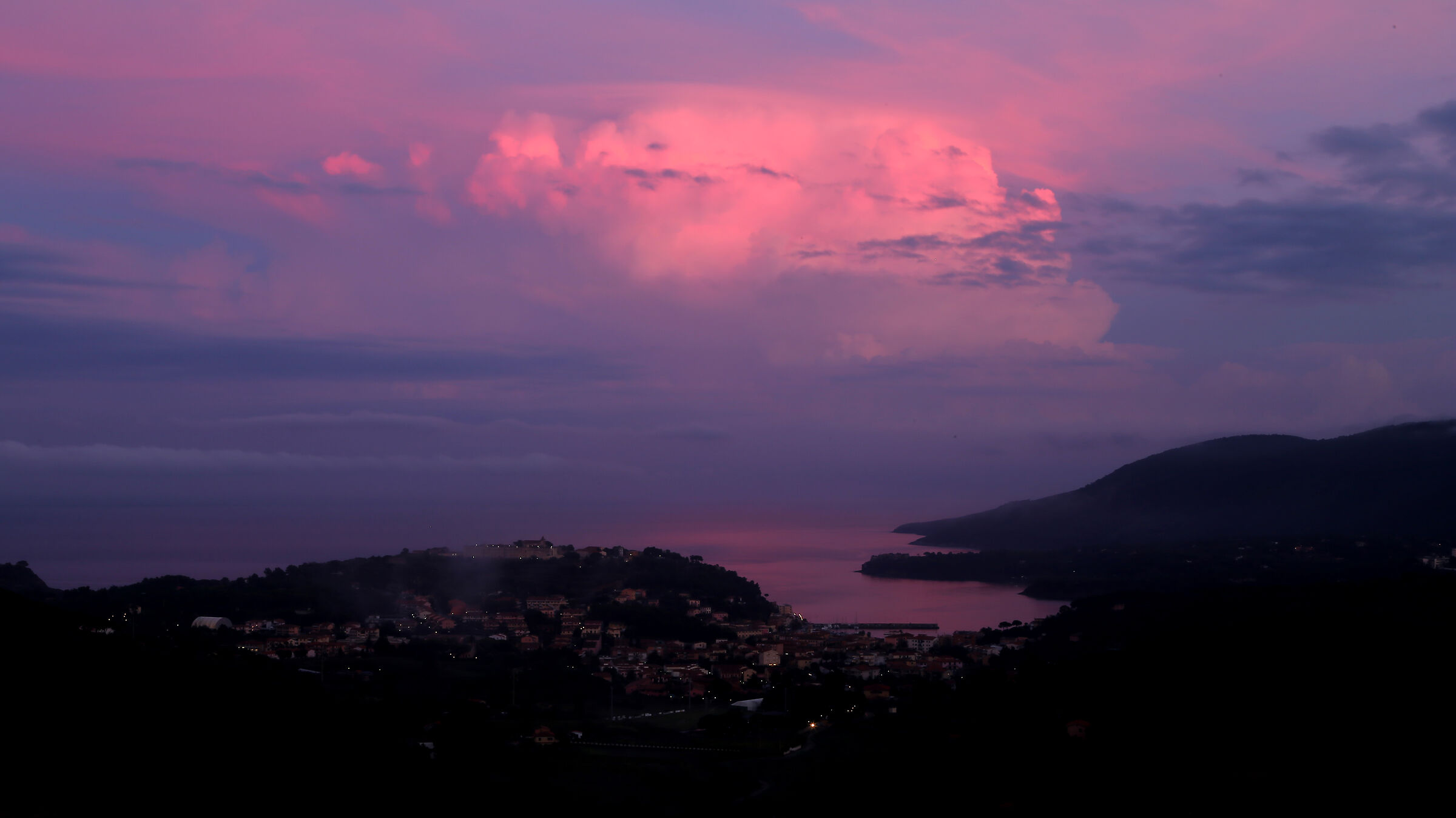 Sunset on Blue Harbor