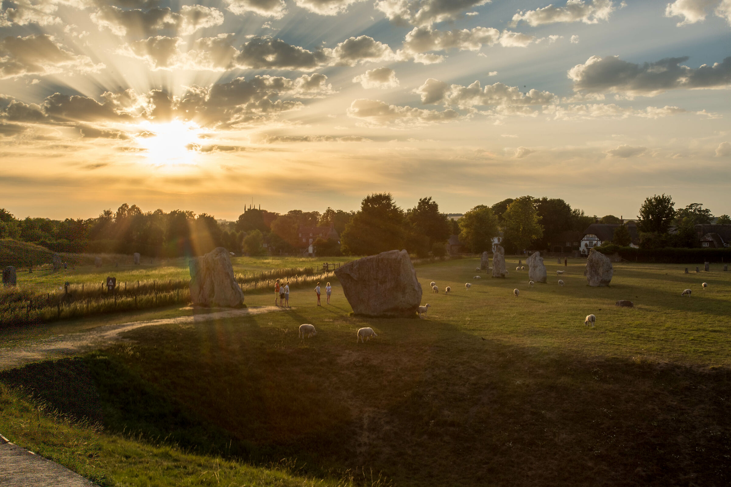 Avebury Sunset