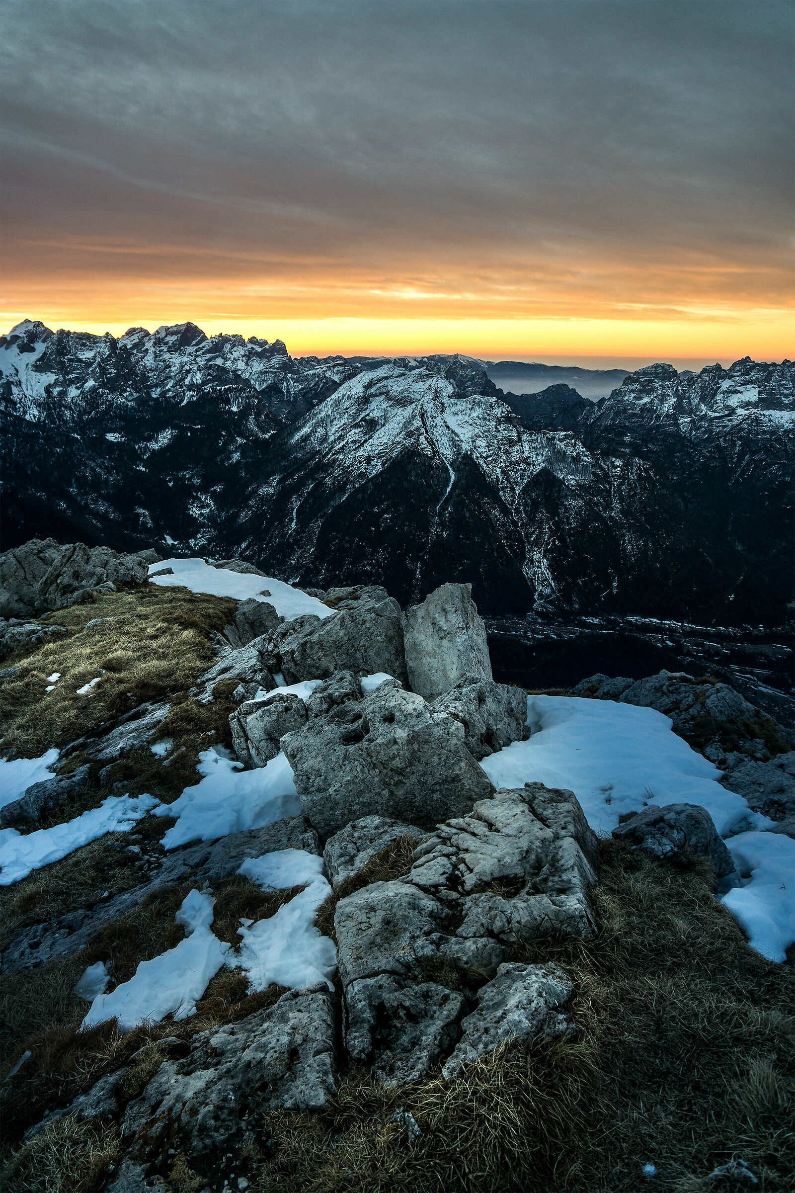 The stones of the Lastia peak of Framont.