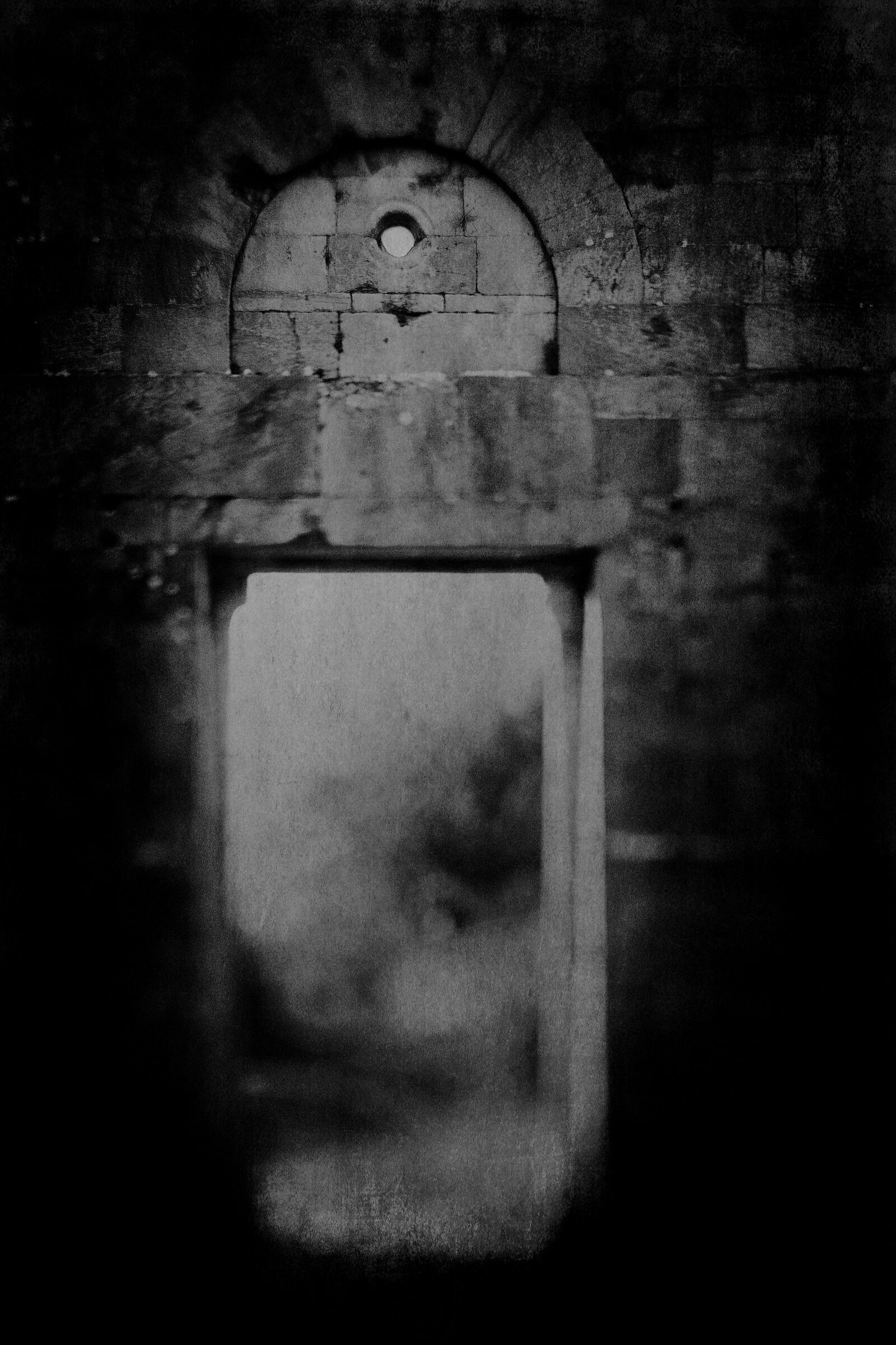 I'm standing at the door of time I see life complete