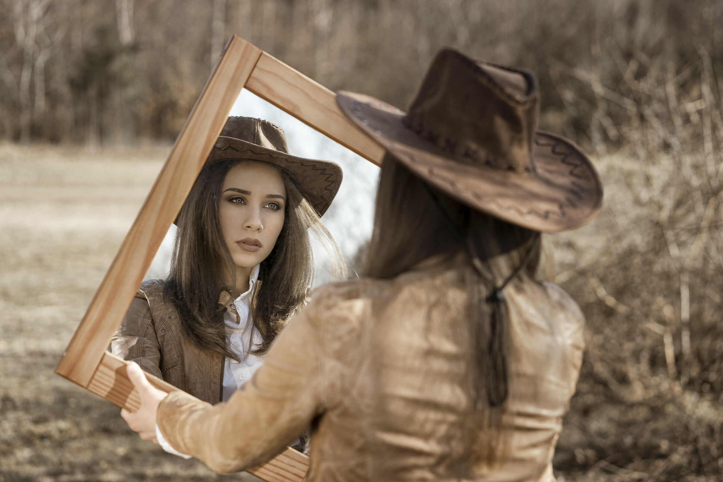 The reflection of ourselves