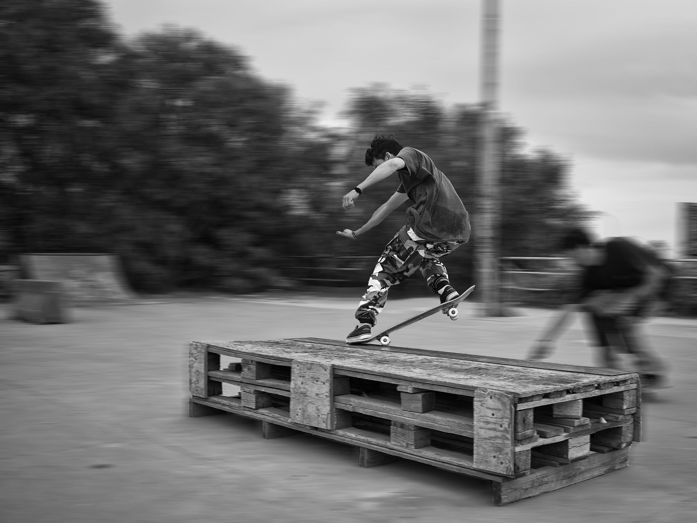 skate panning
