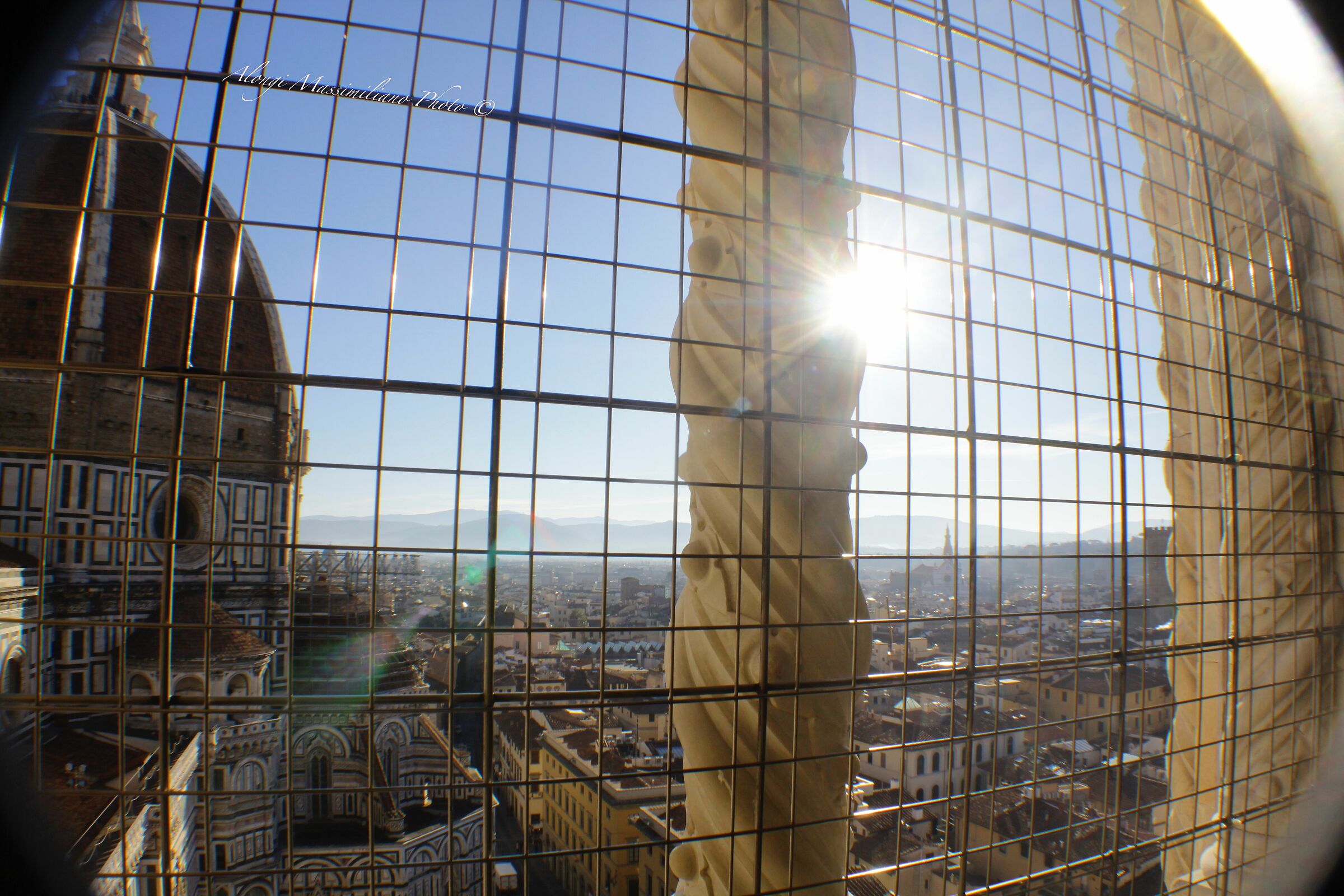 la cupola sulla citta