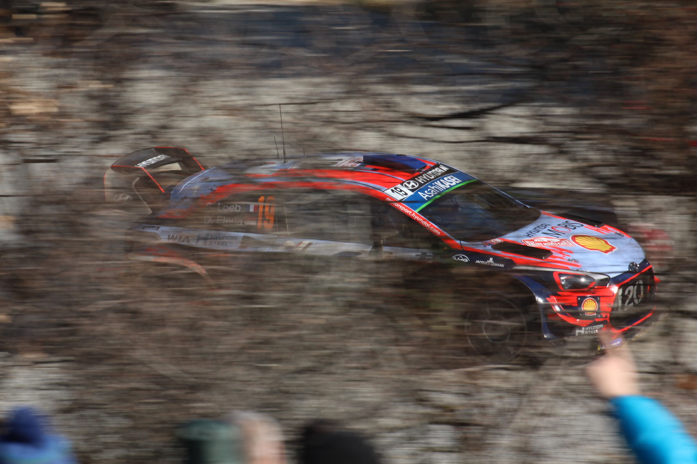 Rally Montecarlo 19 - Loeb-Elena - Hyundai i20-WRC