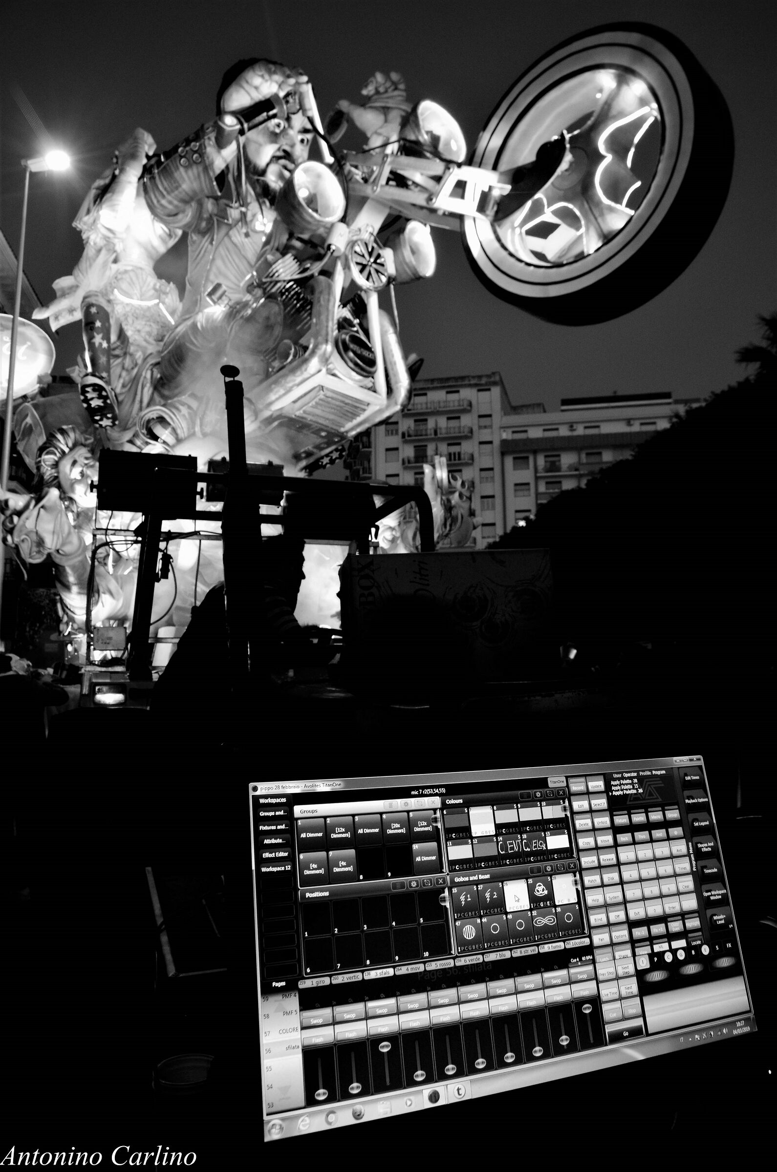 Carnevale di Sciacca 2019 - Carro  "Fiori d'arancio...