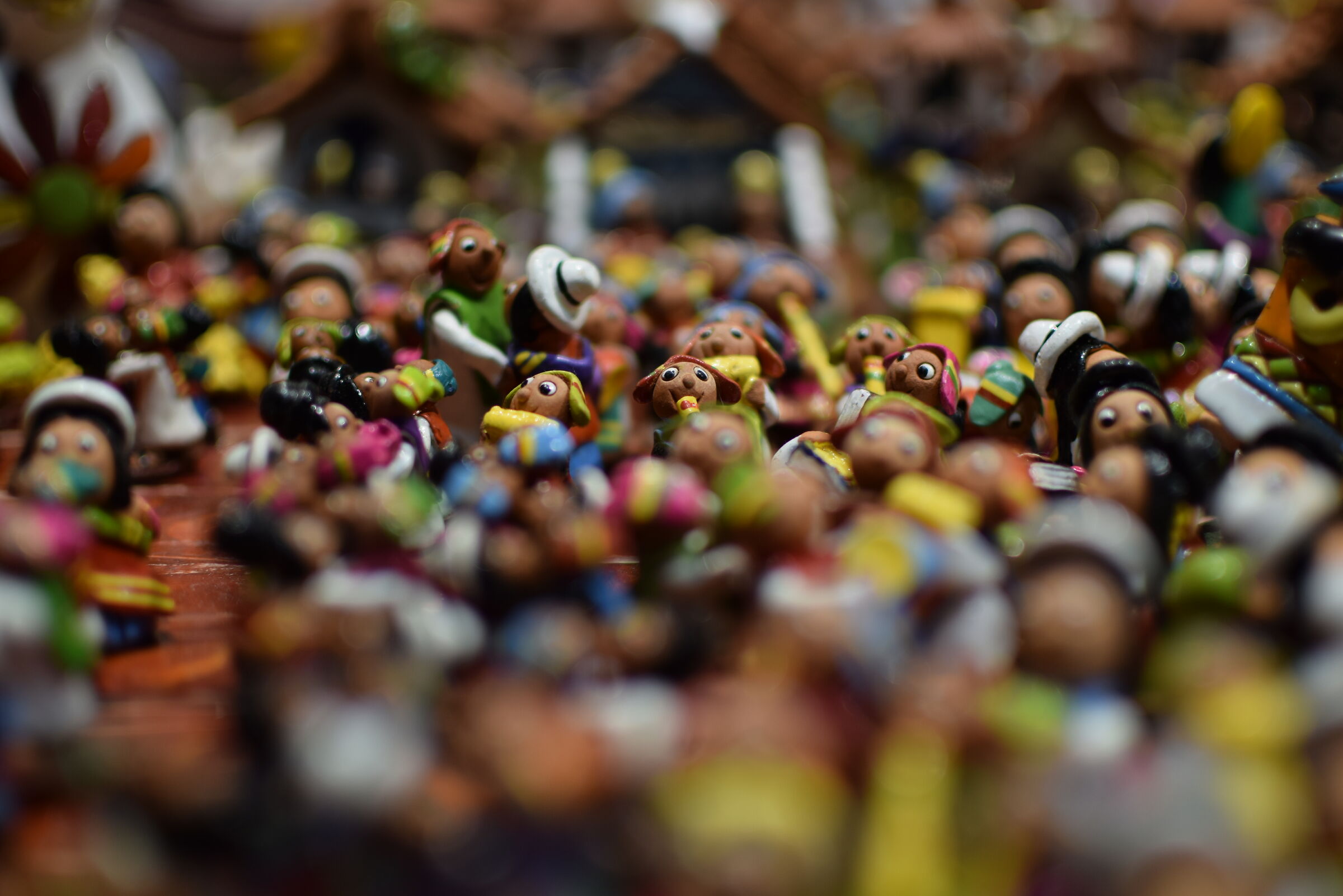 Eyes in the crowd