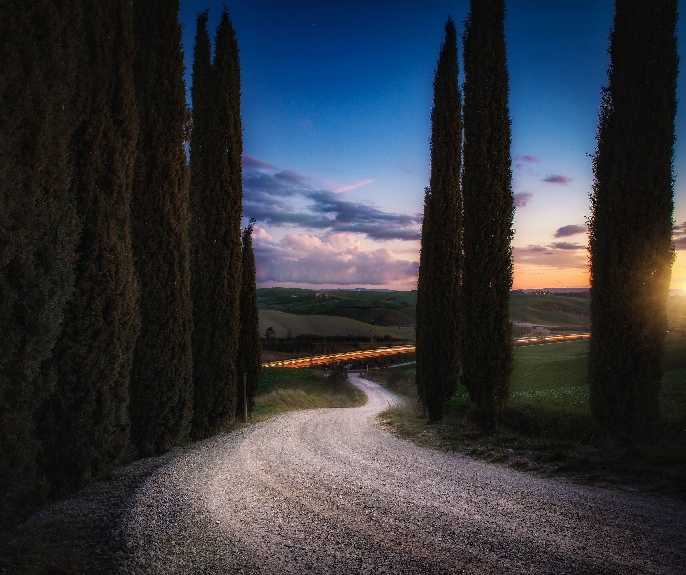 The sacred quiet of the evening