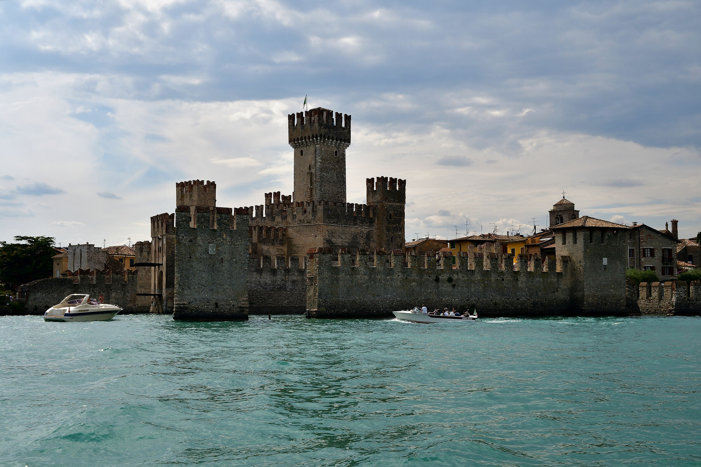 In barca a Sirmione