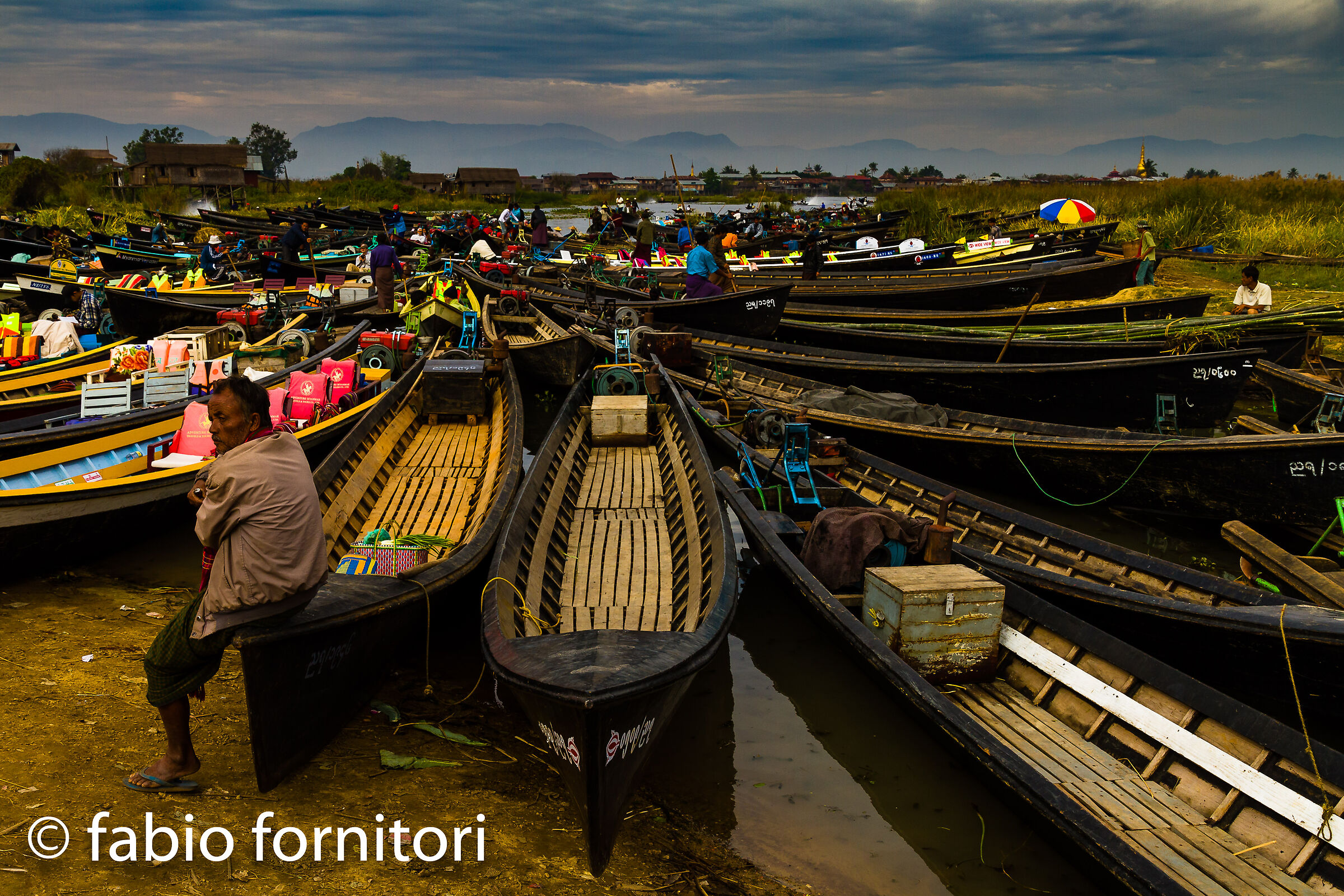 Burma by Boat , Around Inle 3, Myanmar, 2009