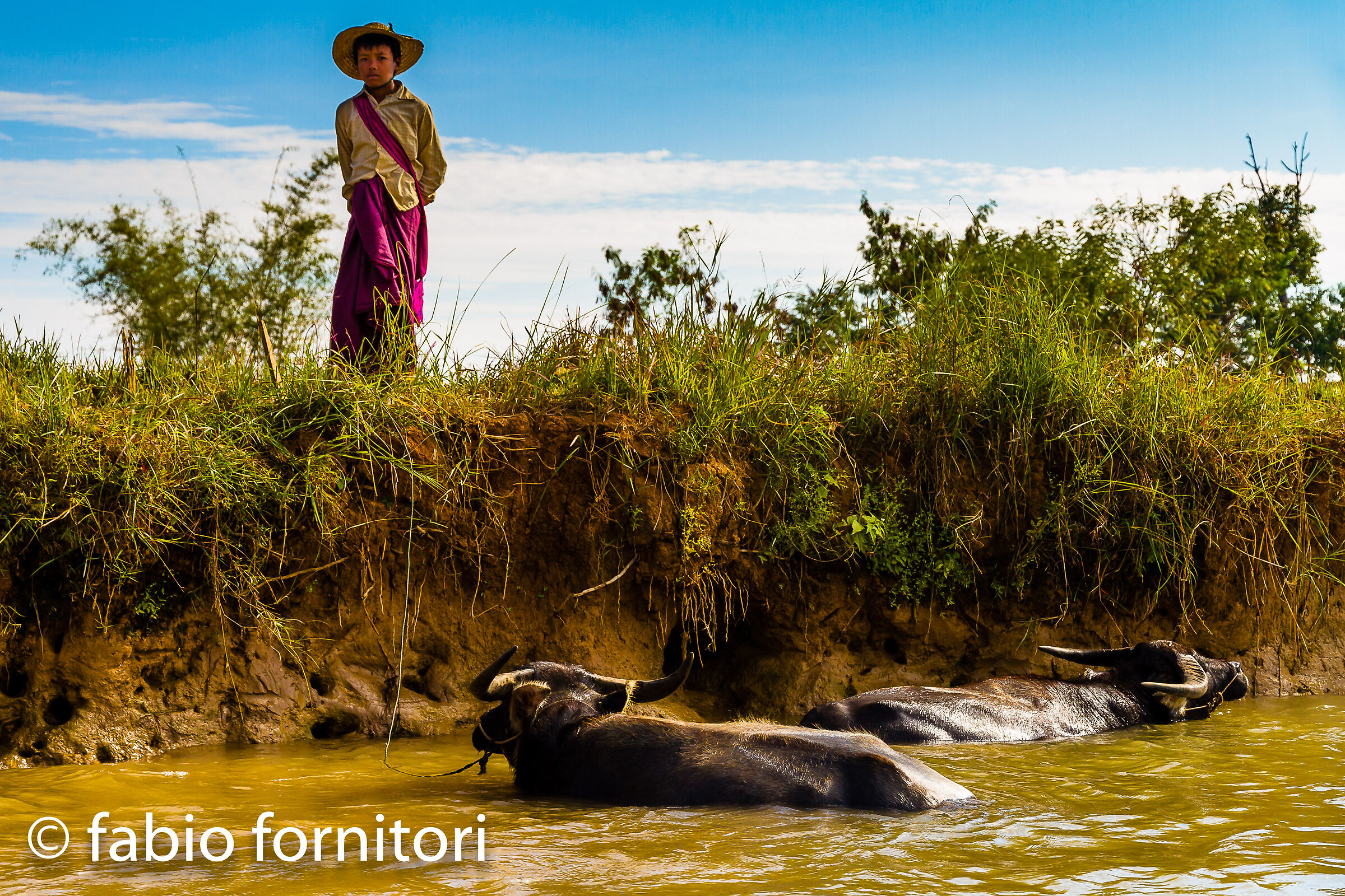 Burma by Boat , Around Inle 4 , Myanmar, 2009