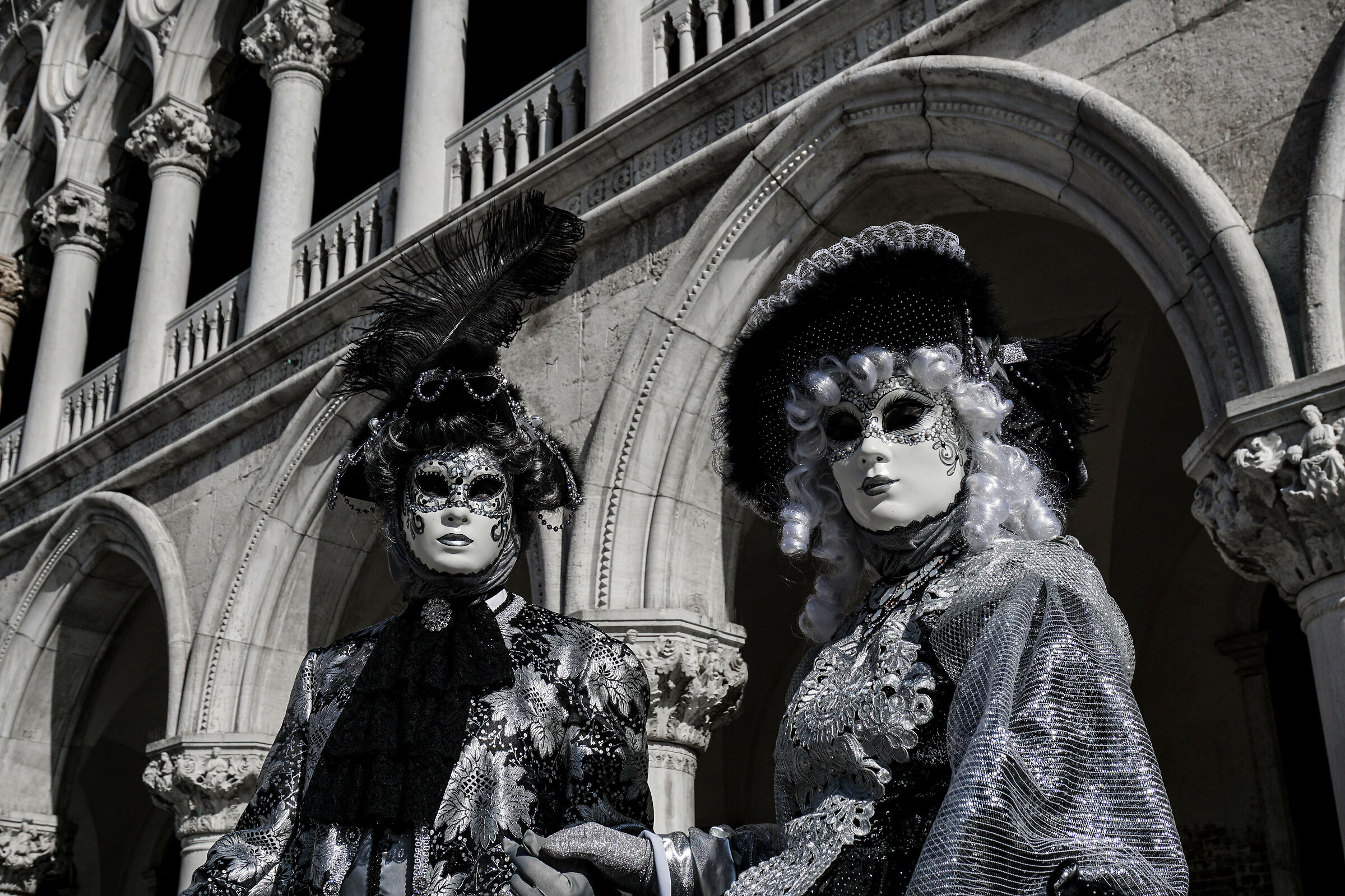 Natural Black and white