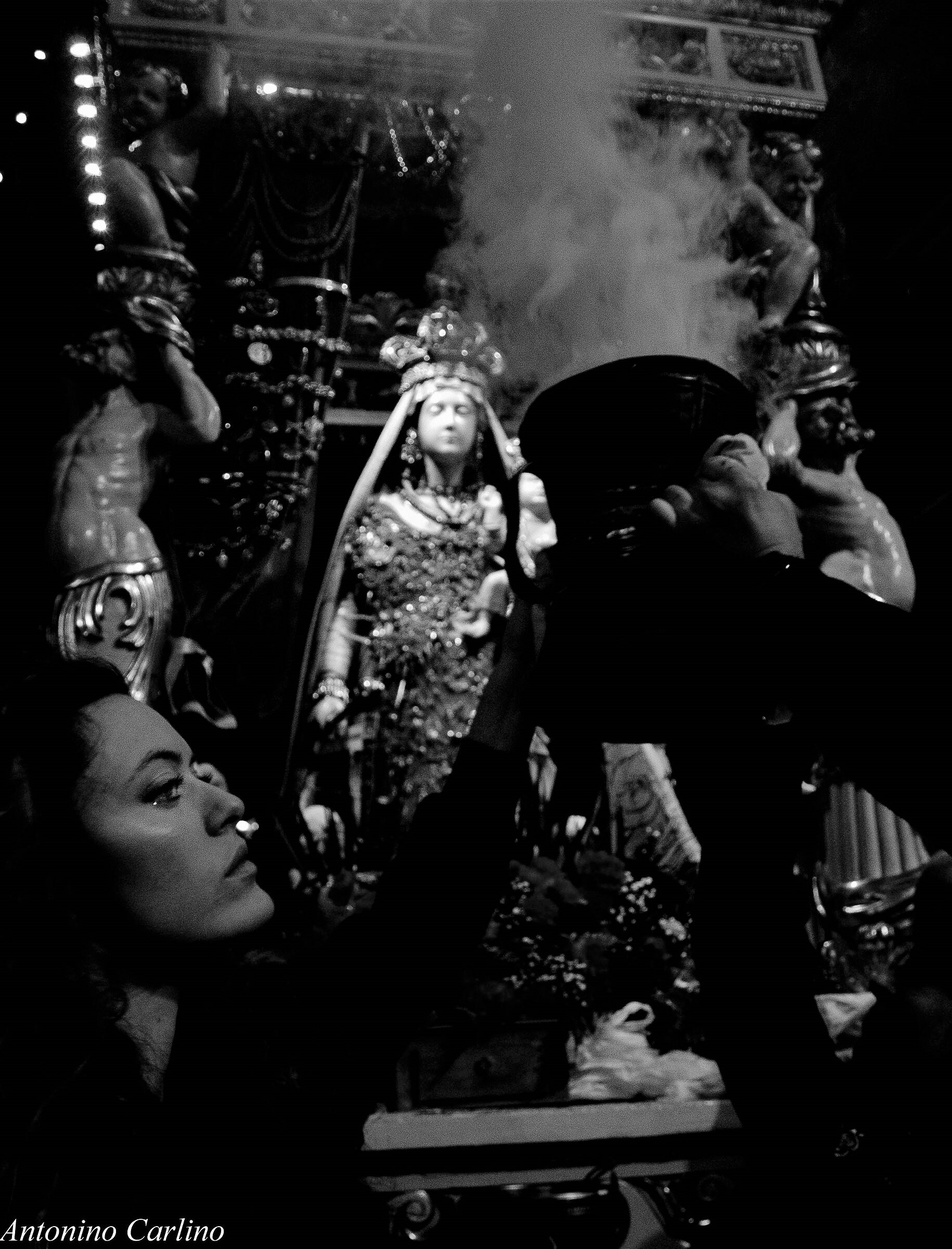 Processione Madonna del Soccorso 2019 - Fumata