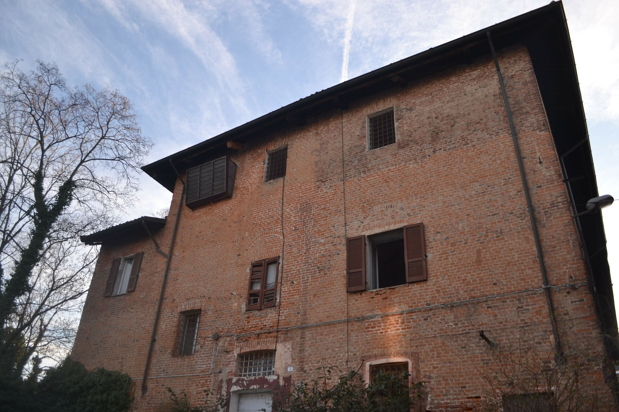 Entratat of the old prisons of Vigevano