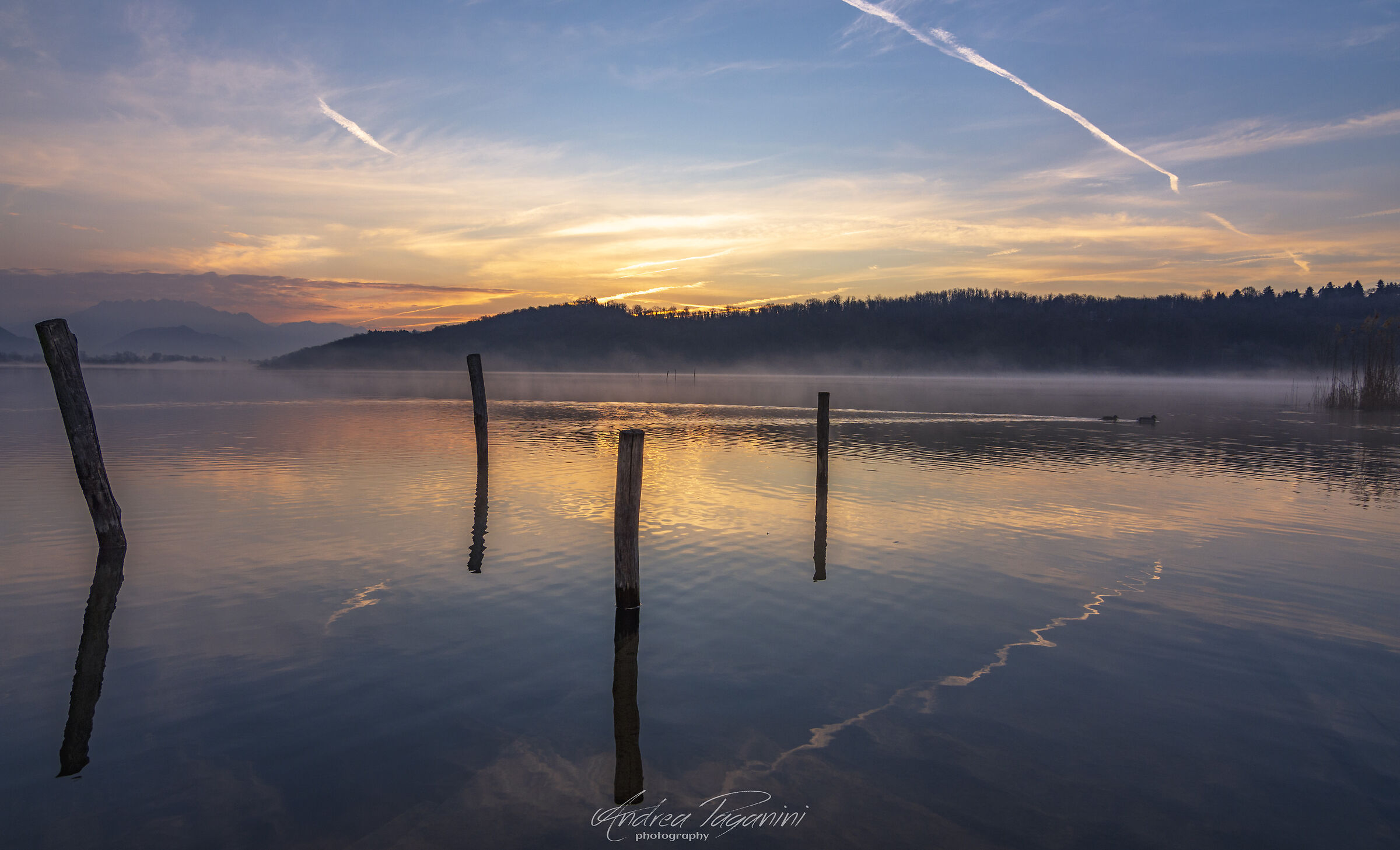 Alba al Lago di Alserio