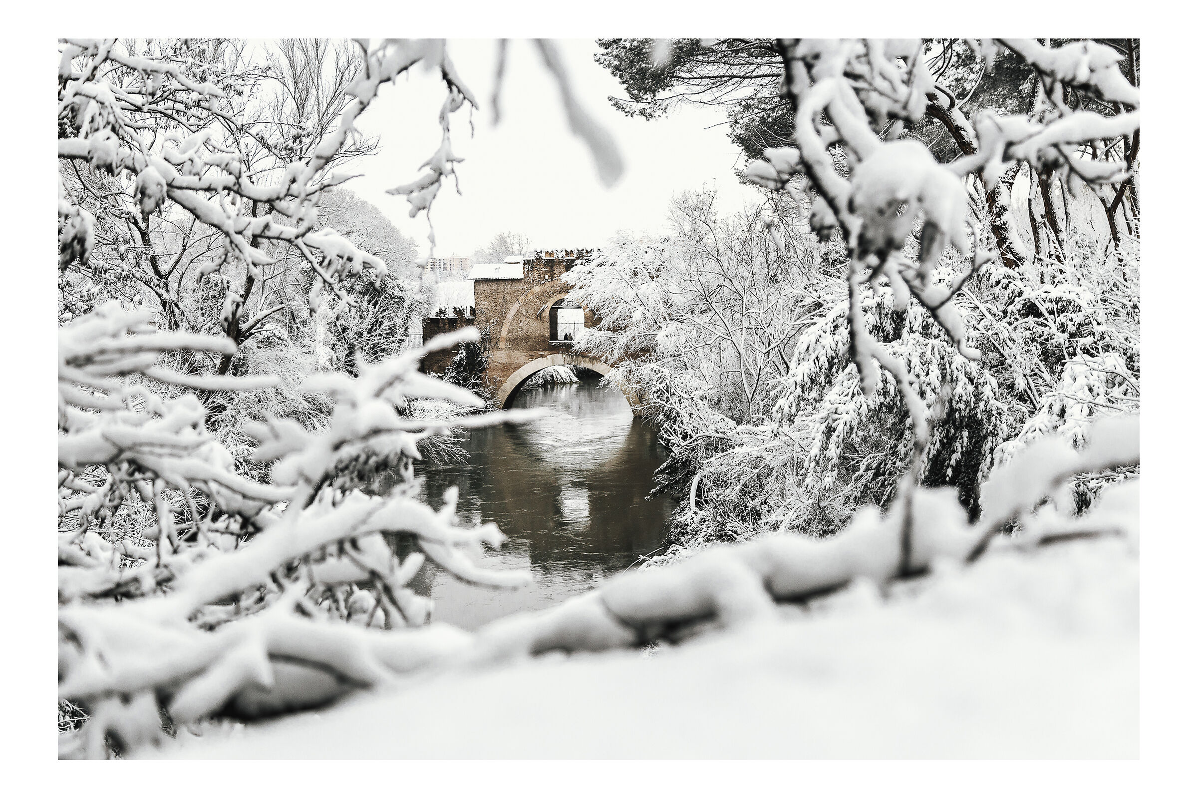 Piazza Sempione - Roma. Inverno 2018.